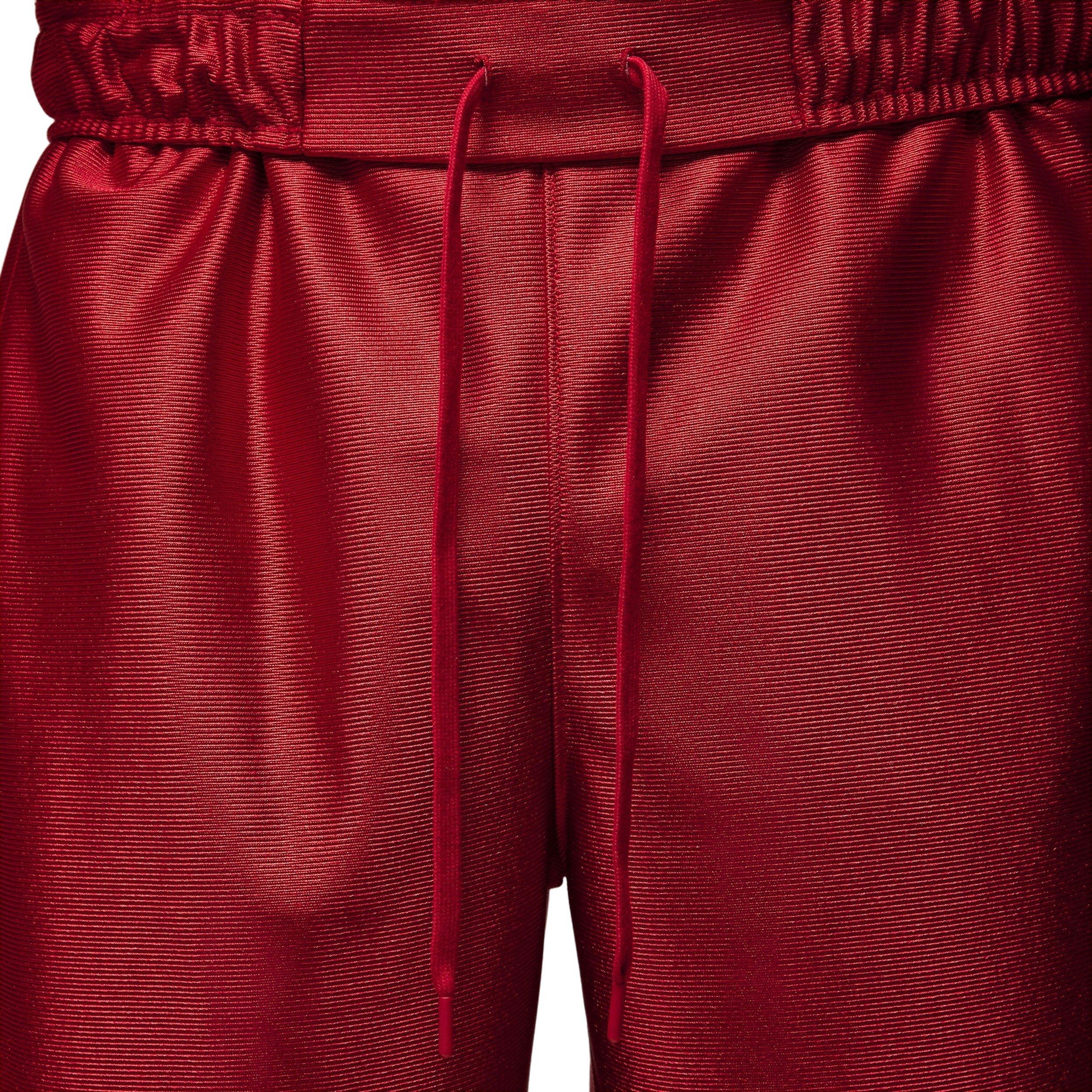 Jordan Men's Cat Scratch Brooklyn Shorts - RED Thumbnail View 4