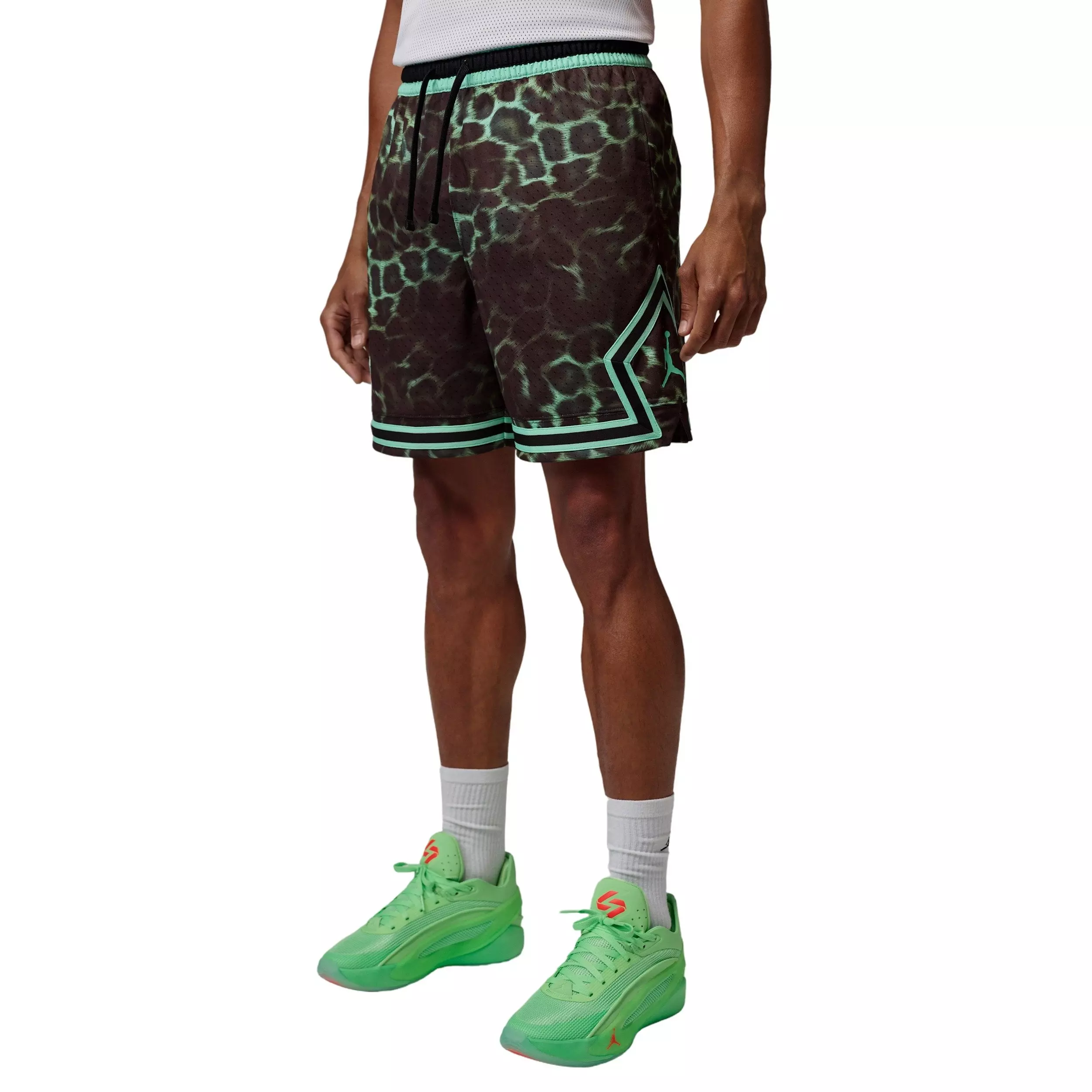 Jordan Men's Sport Dri-FIT AOP Diamond Sports - Green - GREEN