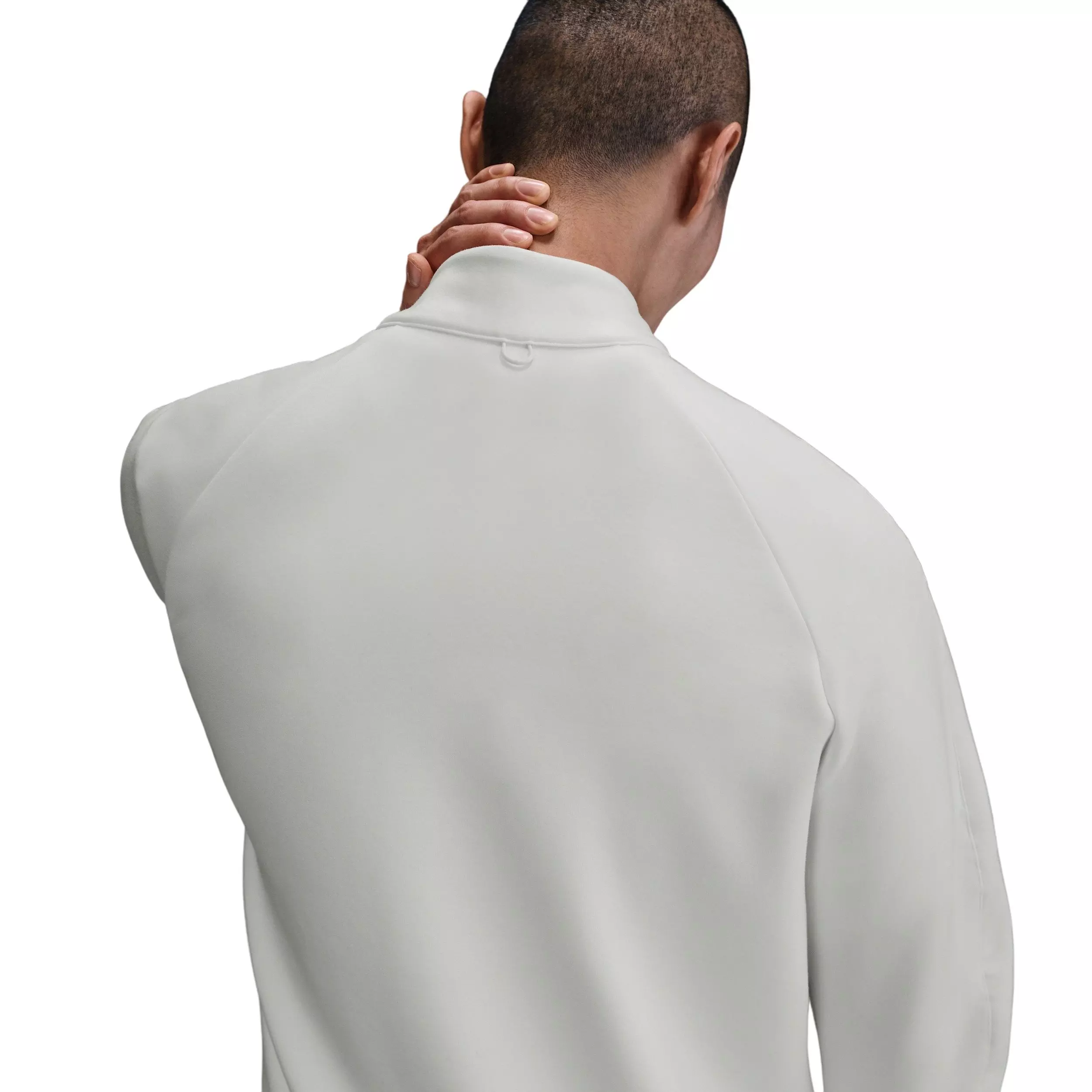 Nike Men's 24.7 ImpossiblySoft Dri-FIT 1/2-Zip Top - WHITE