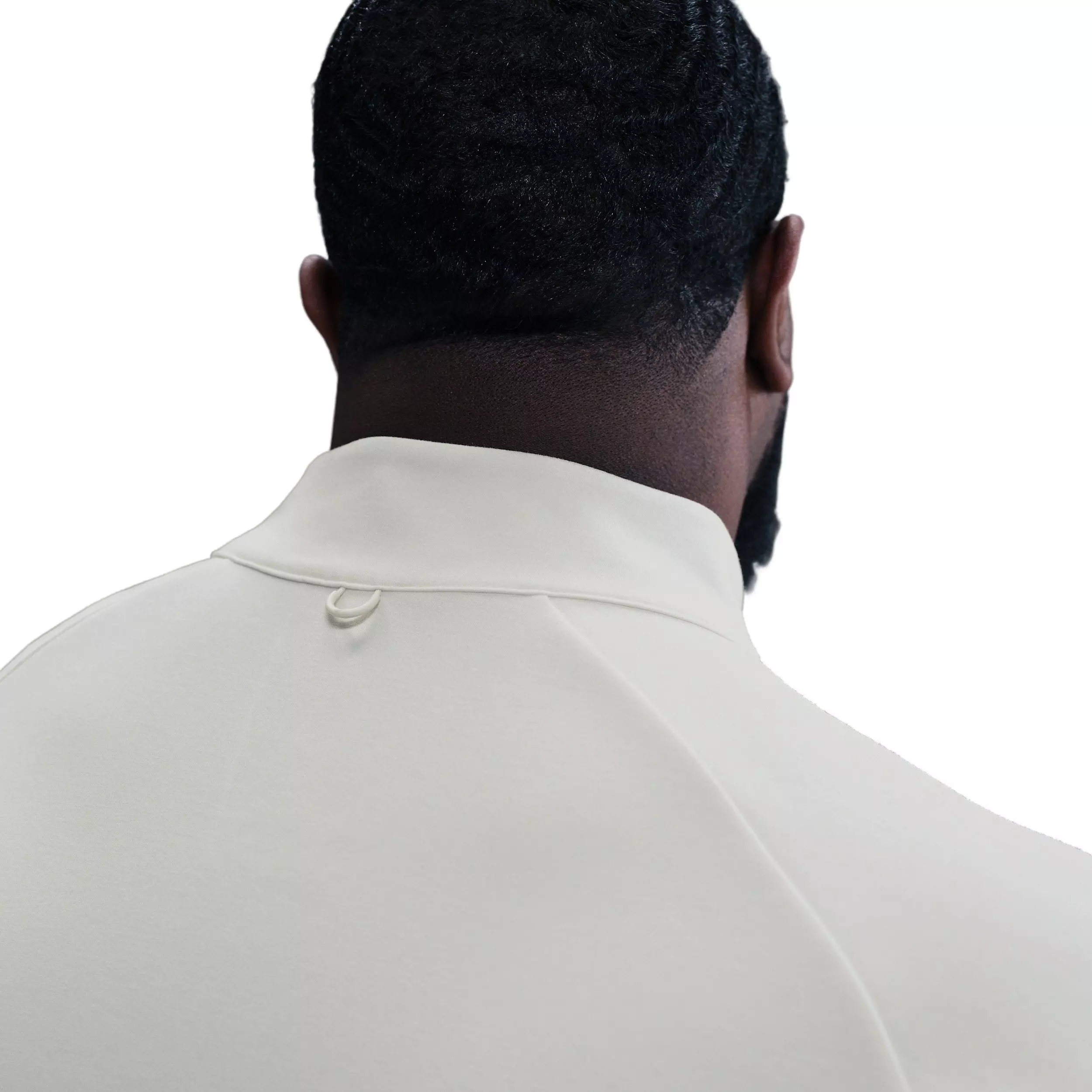 Nike Men's 24.7 ImpossiblySoft Dri-FIT 1/2-Zip Top - WHITE