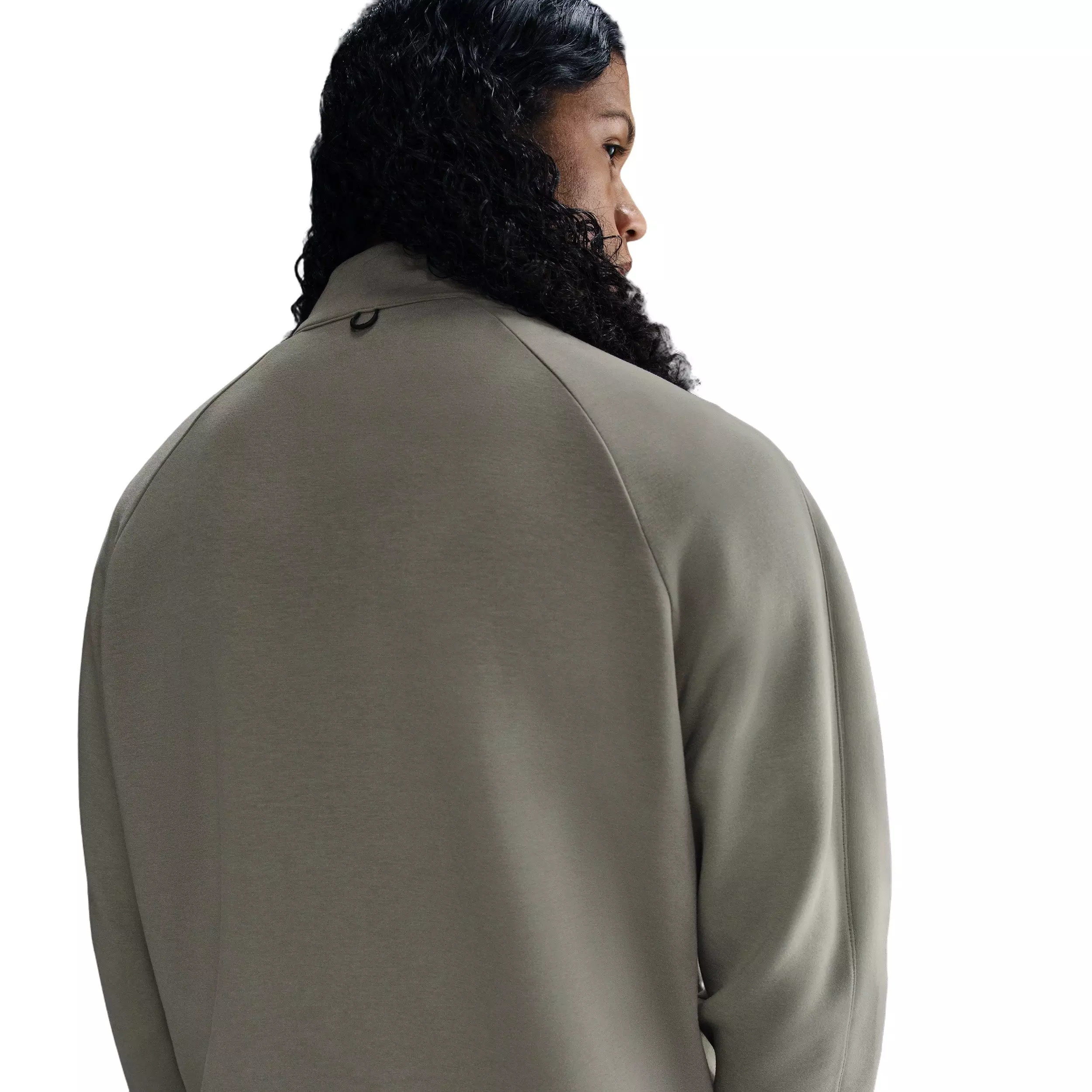 Nike Men's 24.7 ImpossiblySoft Dri-FIT 1/2-Zip Top - GREEN