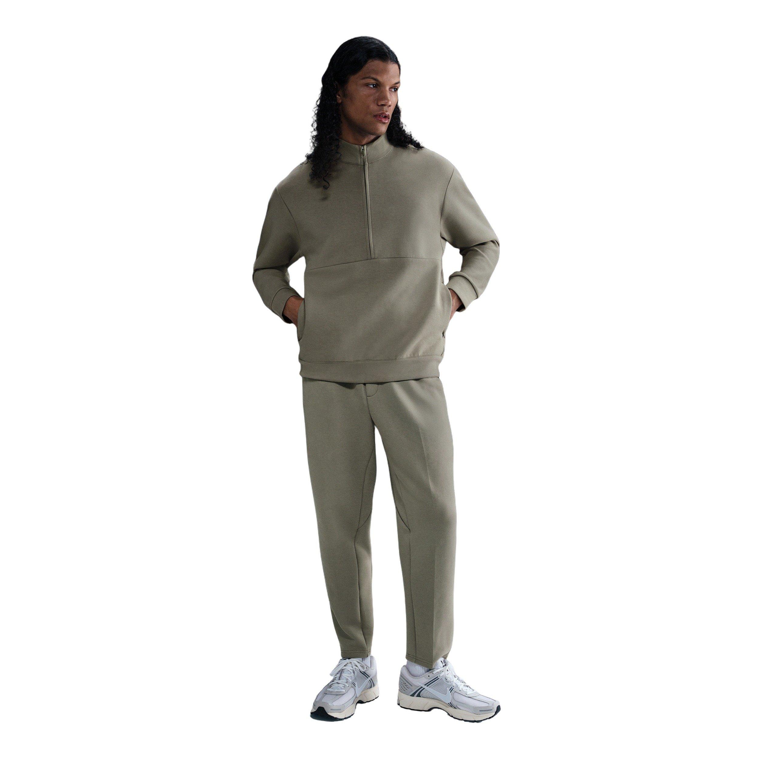 Nike Men's 24.7 ImpossiblySoft Dri-FIT 1/2-Zip Top - GREEN Thumbnail View 4