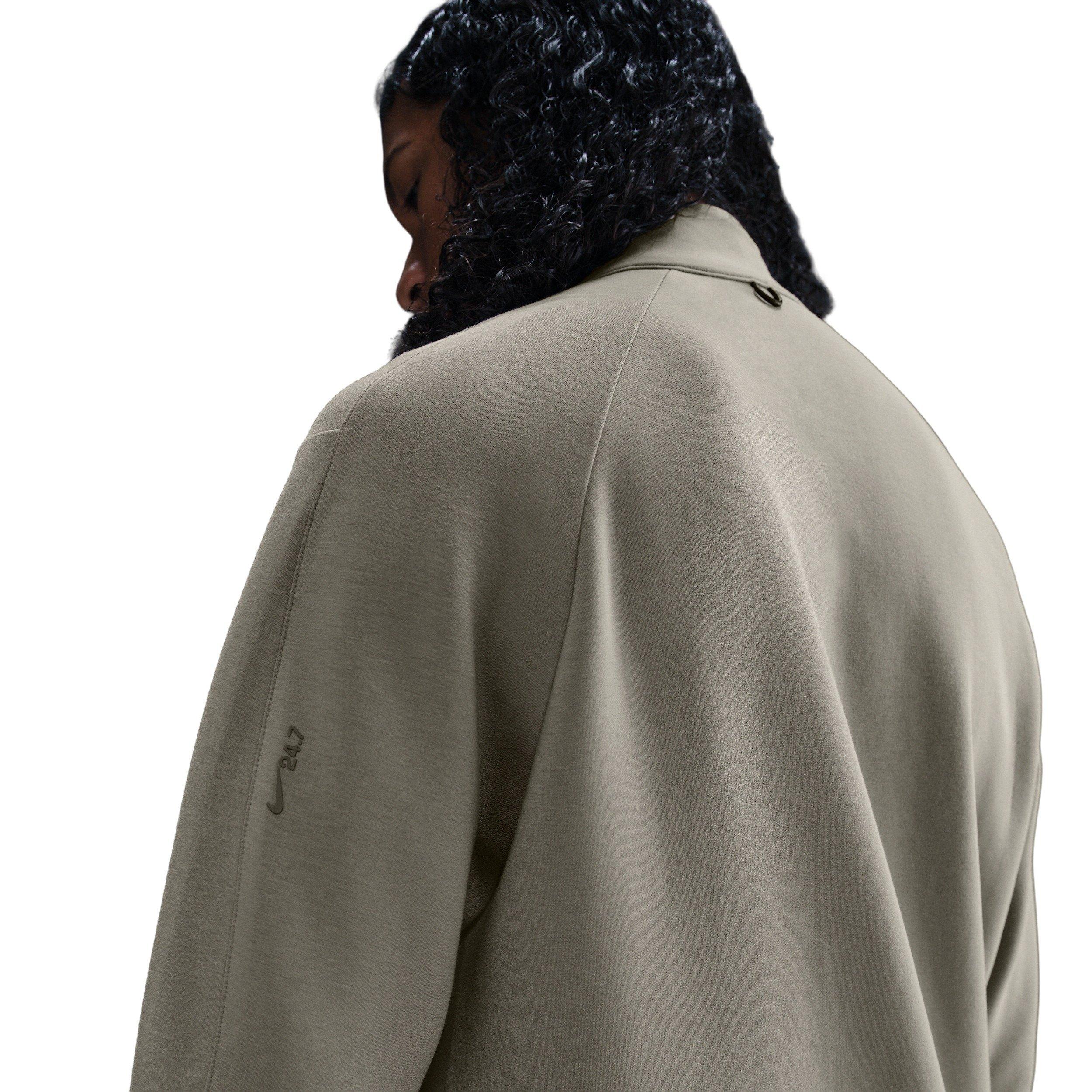 Nike Men's 24.7 ImpossiblySoft Dri-FIT 1/2-Zip Top - GREEN Thumbnail View 6