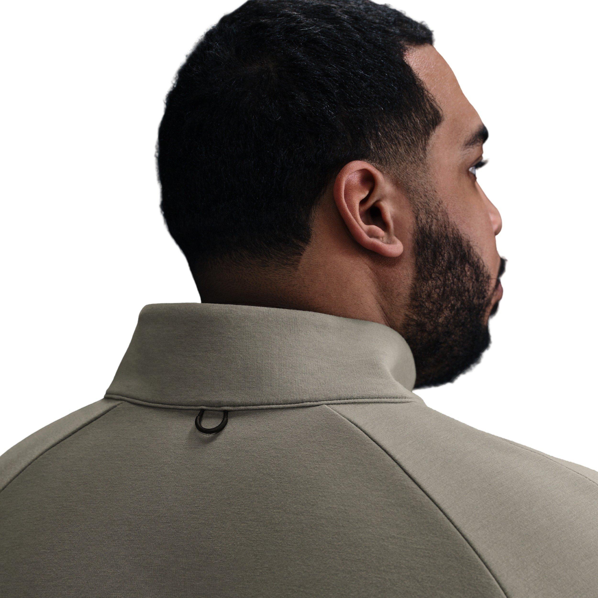 Nike Men's 24.7 ImpossiblySoft Dri-FIT 1/2-Zip Top - GREEN Thumbnail View 8