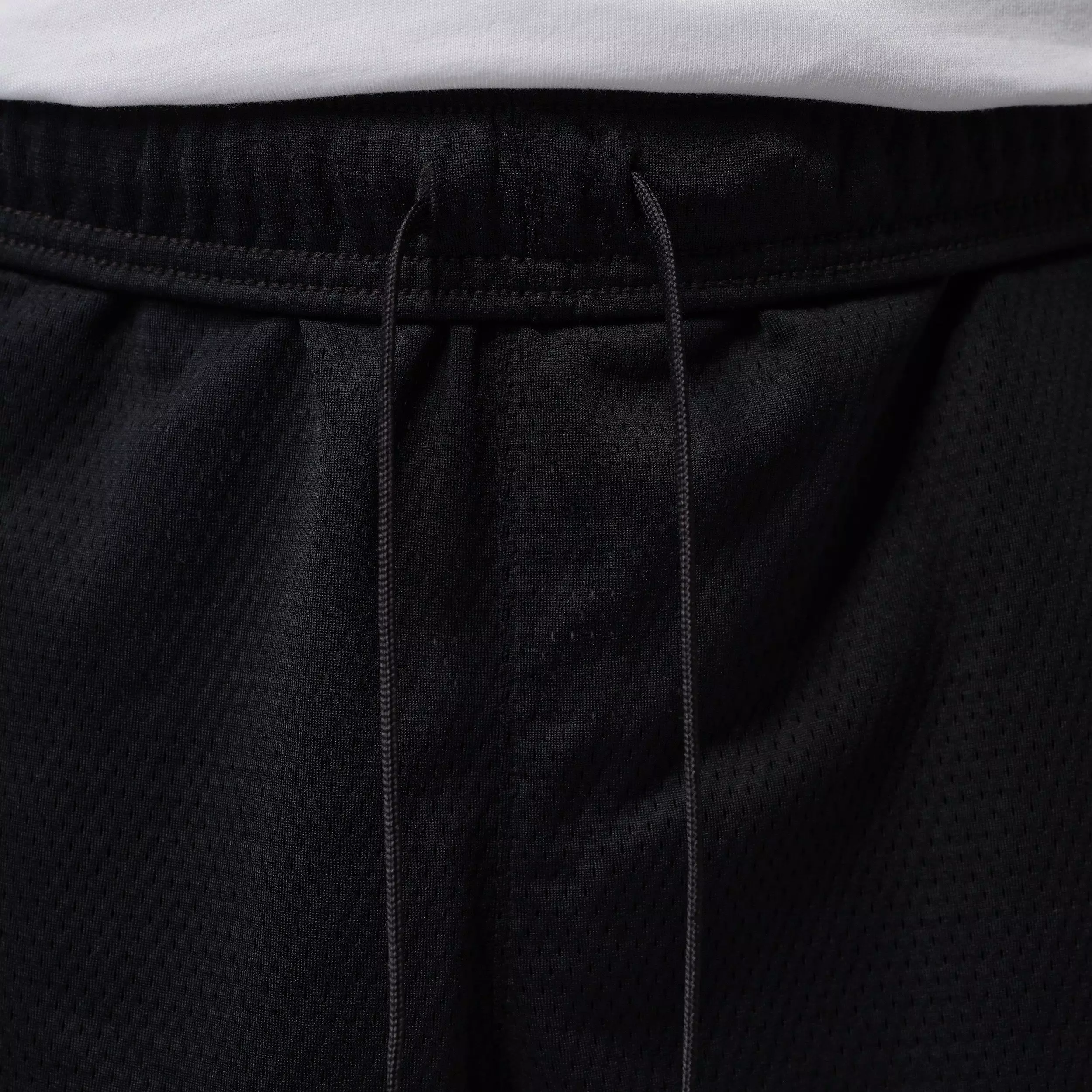 Jordan Men's Dri-FIT Mesh Graphic Shorts - BLACK