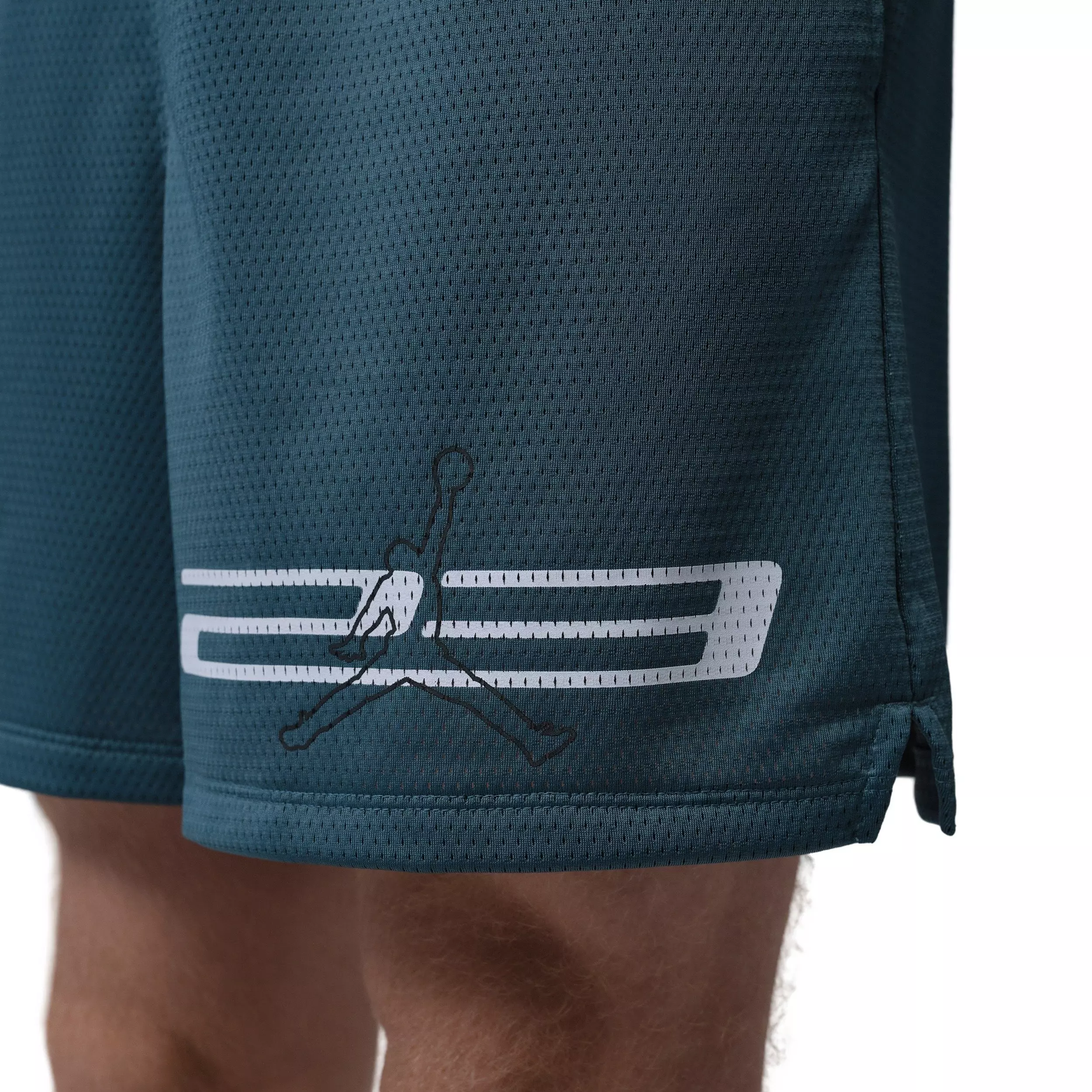 Jordan Men's Dri-FIT Mesh Graphic Shorts - BLUE