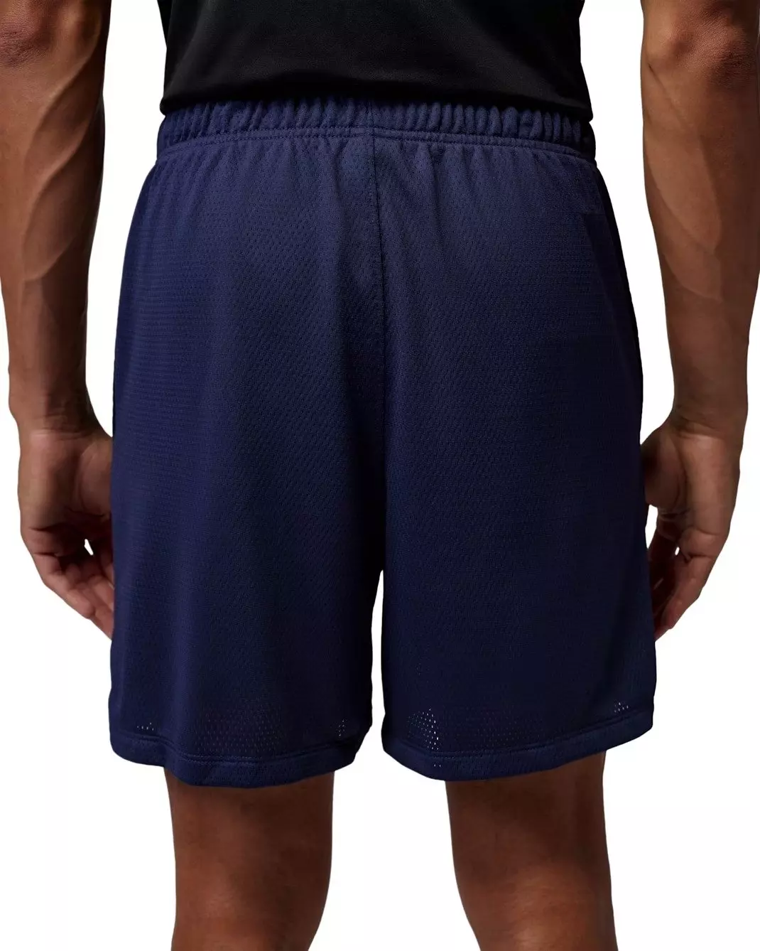 Jordan Men's Dri-FIT Mesh Graphic Shorts - MIDNIGHT NAVY