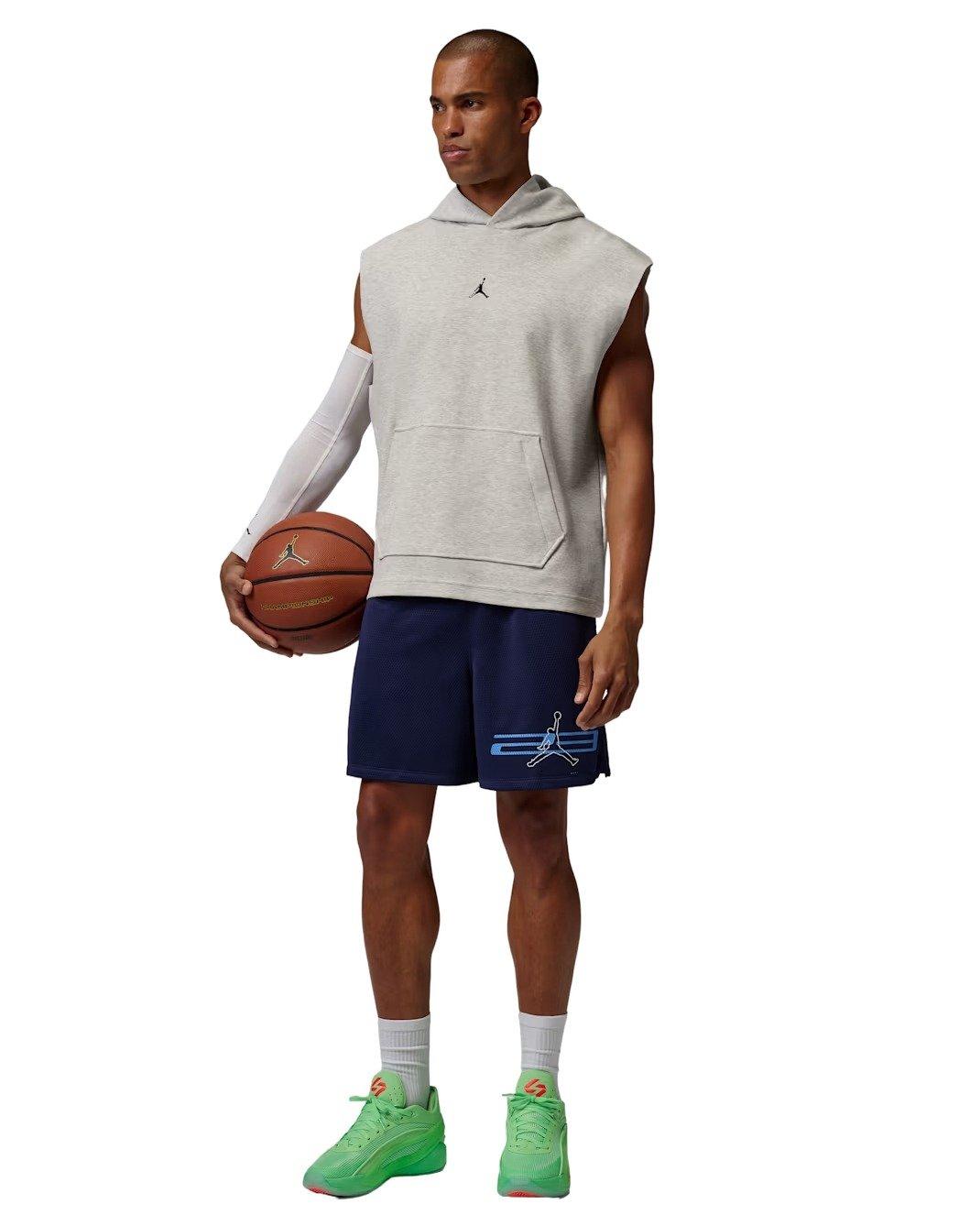 Jordan Men's Dri-FIT Mesh Graphic Shorts - MIDNIGHT NAVY
