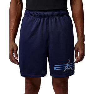 Jordan Men's Dri-FIT Mesh Graphic Shorts - MIDNIGHT NAVY