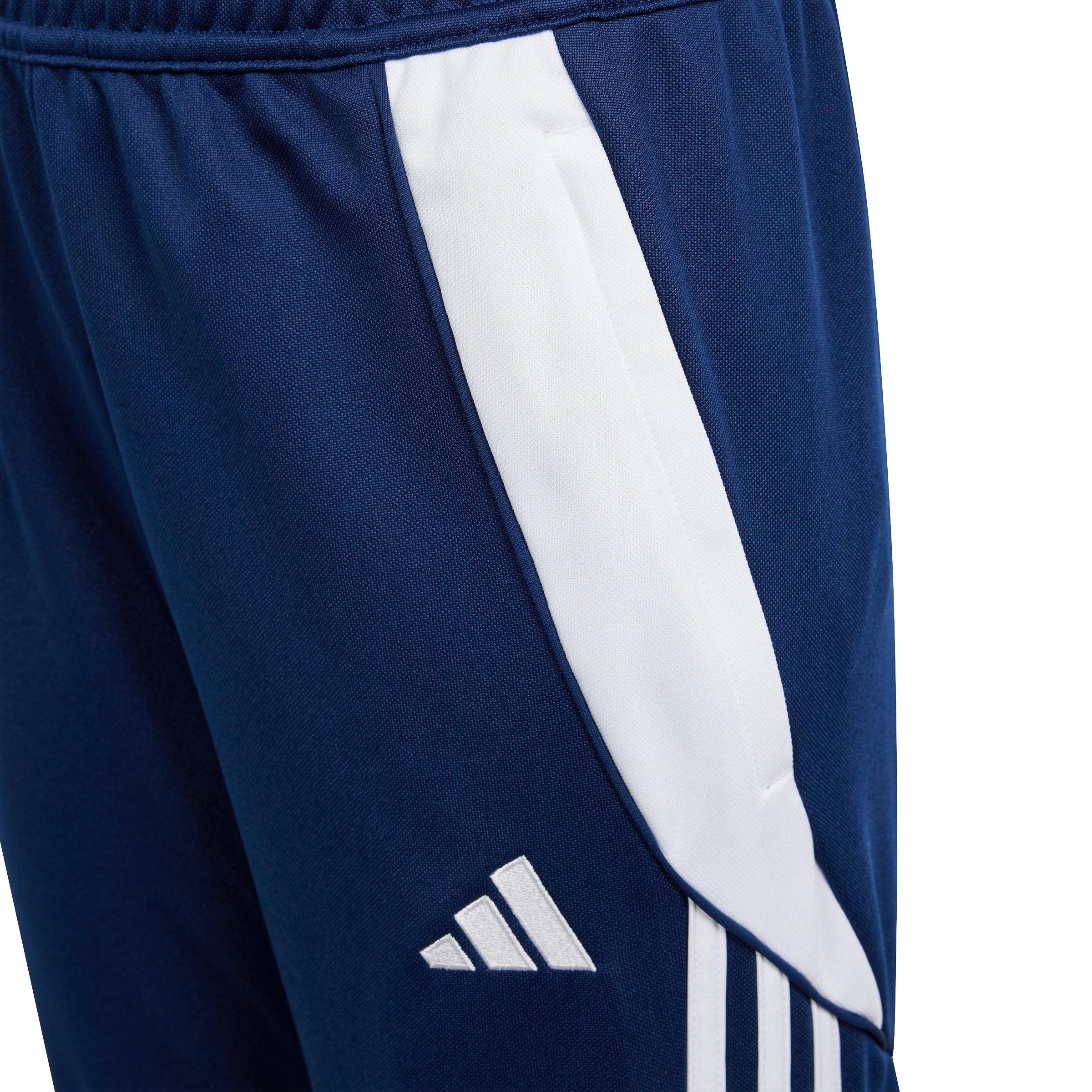 adidas Tiro 24 Soccer Training Big Boys' Navy Tracksuit Pants