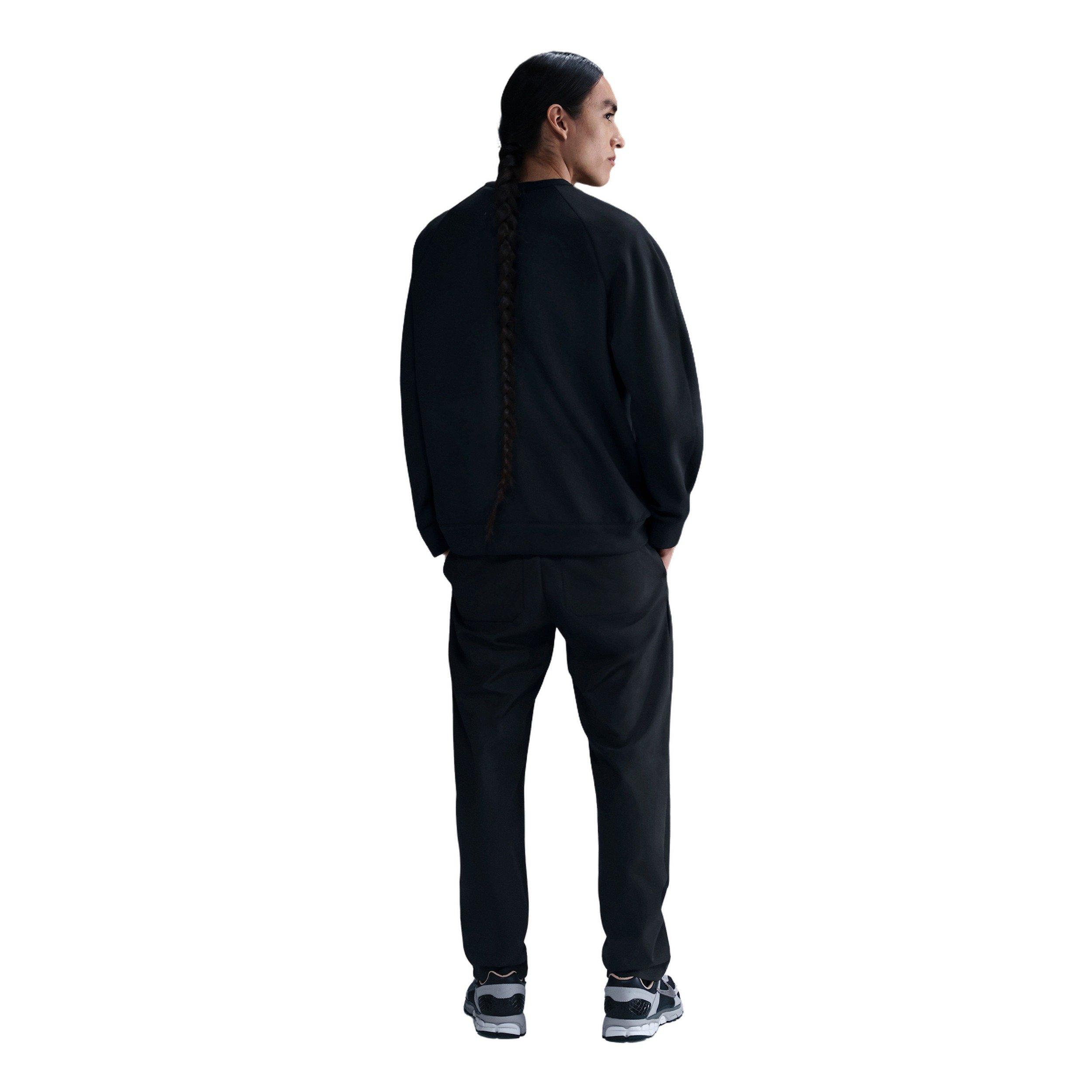 Nike Men's 24.7 ImpossiblySoft Dri-FIT Crew - BLACK Thumbnail View 5