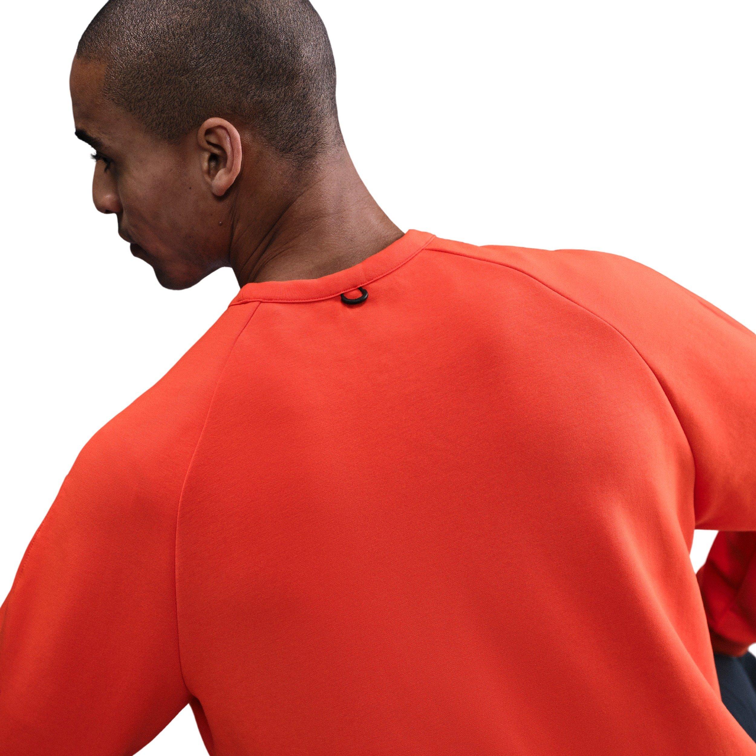 Nike Men's 24.7 ImpossiblySoft Dri-FIT Crew - RED Thumbnail View 2