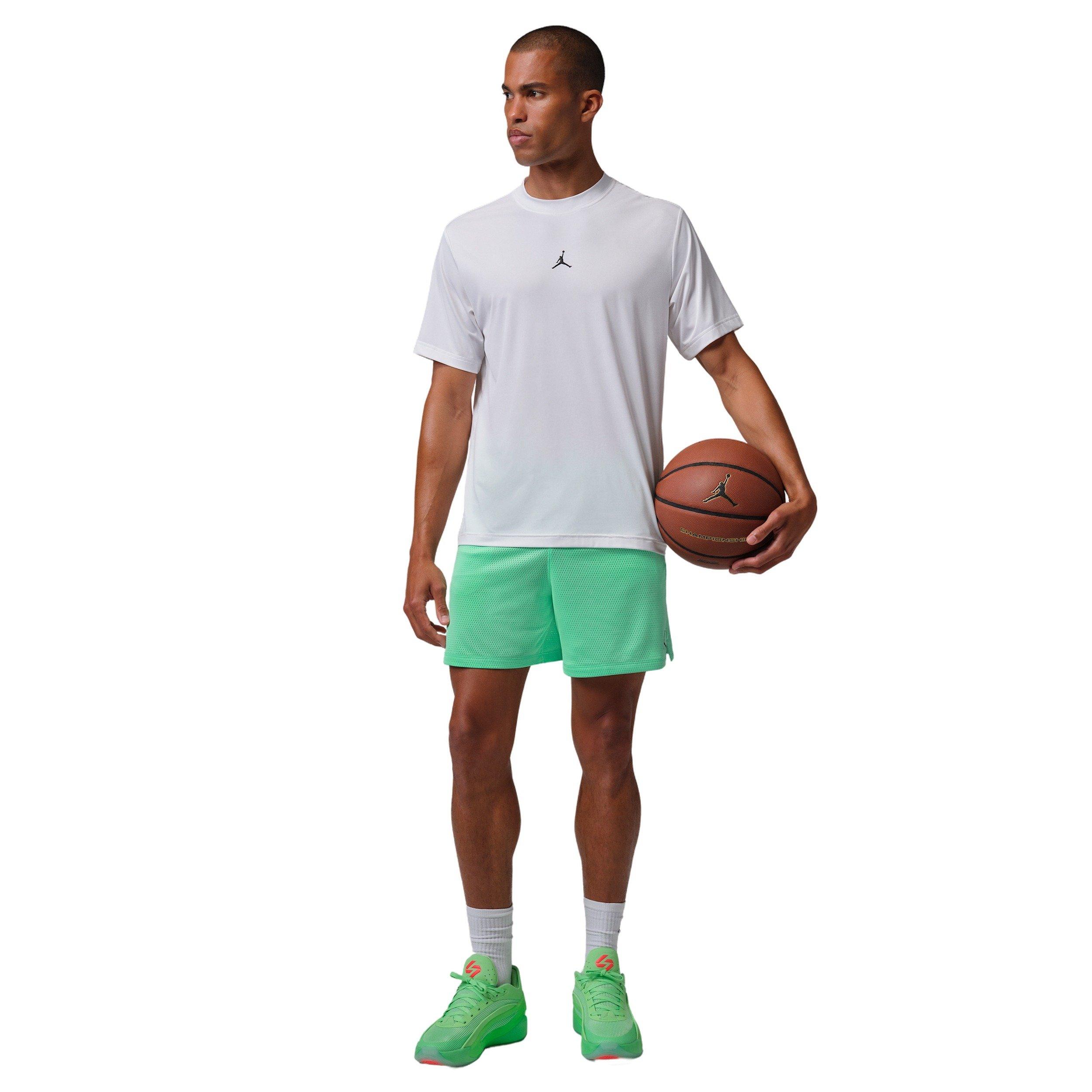 Jordan Men's Sports Essentials Dri-FIT Shorts - GREEN Thumbnail View 7