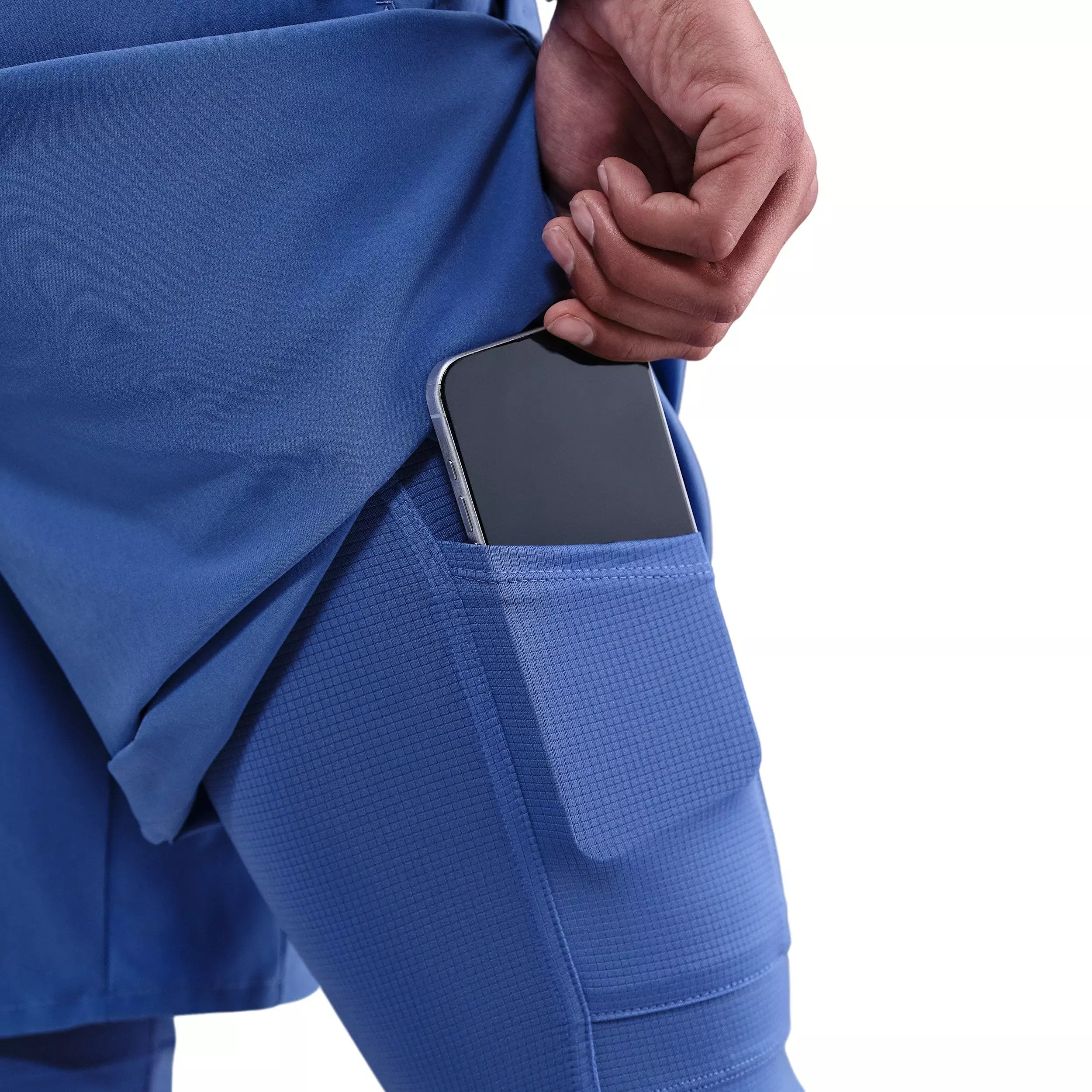 Nike Men's Unlimited Dri-FIT 7" 2-in-1 Versatile Shorts - BLUE