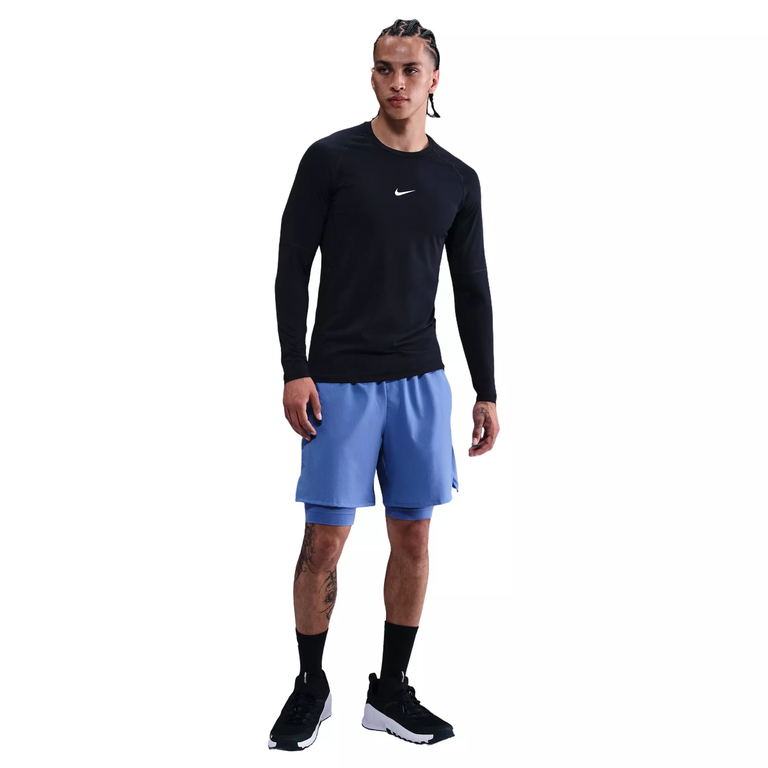 Nike Men's Unlimited Dri-FIT 7" 2-in-1 Versatile Shorts - BLUE