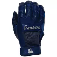 Franklin Youth CFX Pro Chrome Dip Baseball Batting Gloves - NAVY