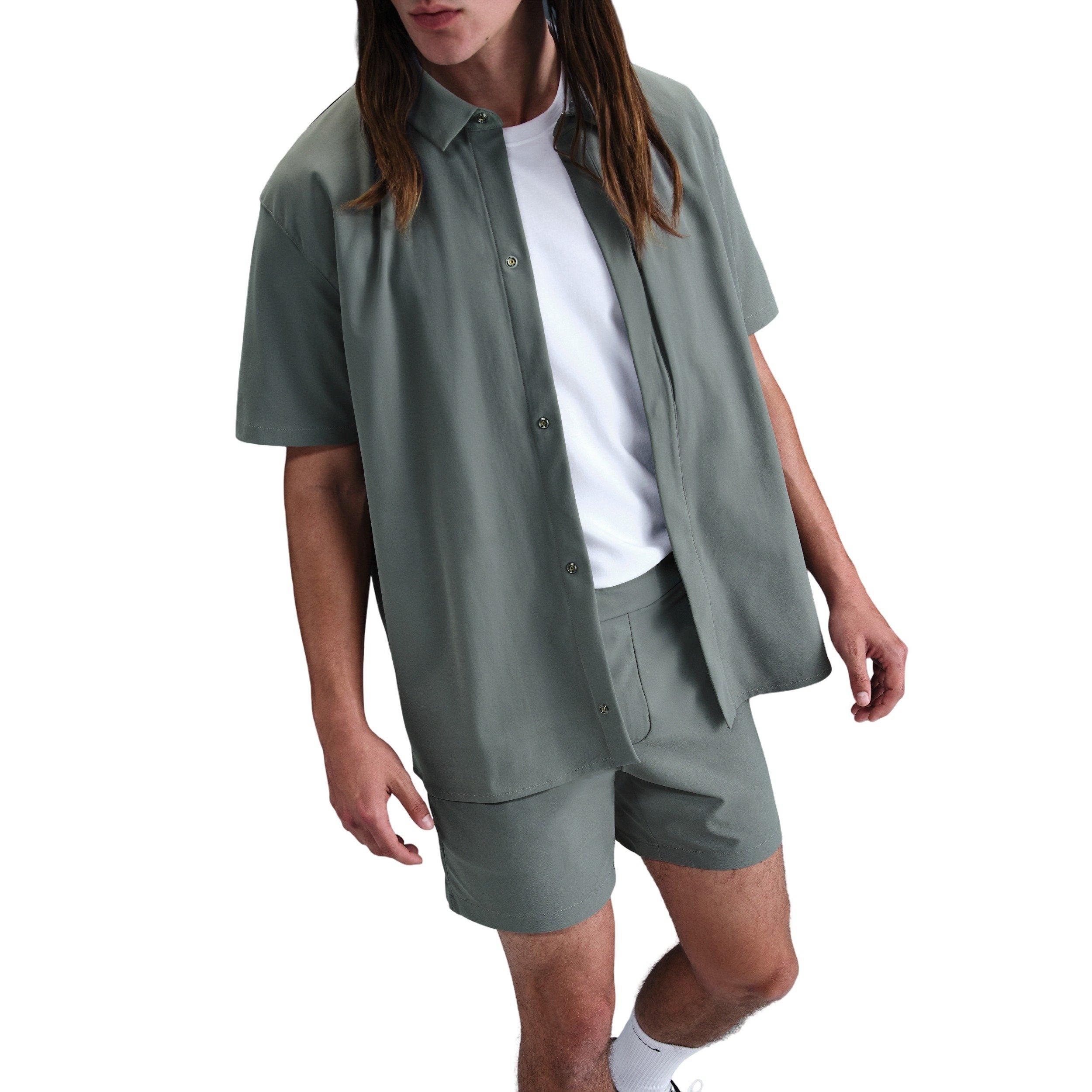 Nike Men's 24.7 PerfectStretch Dri-FIT 6" Shorts - GREY Thumbnail View 5