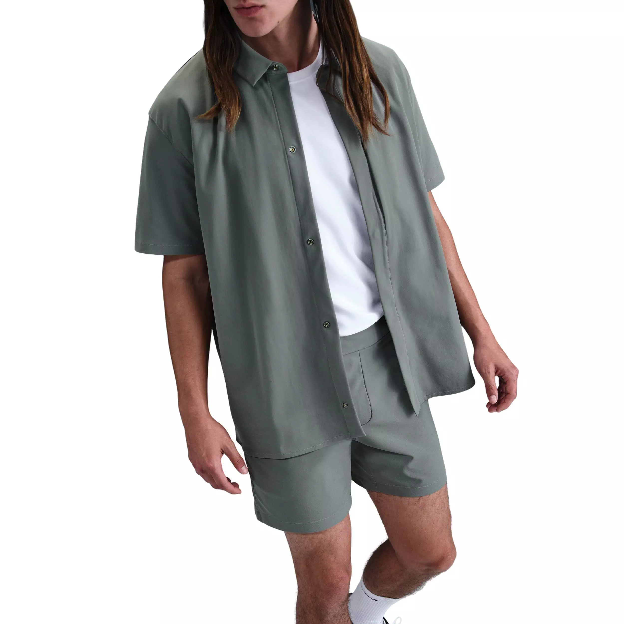 Nike Men's 24.7 PerfectStretch Dri-FIT 6" Shorts - GREY