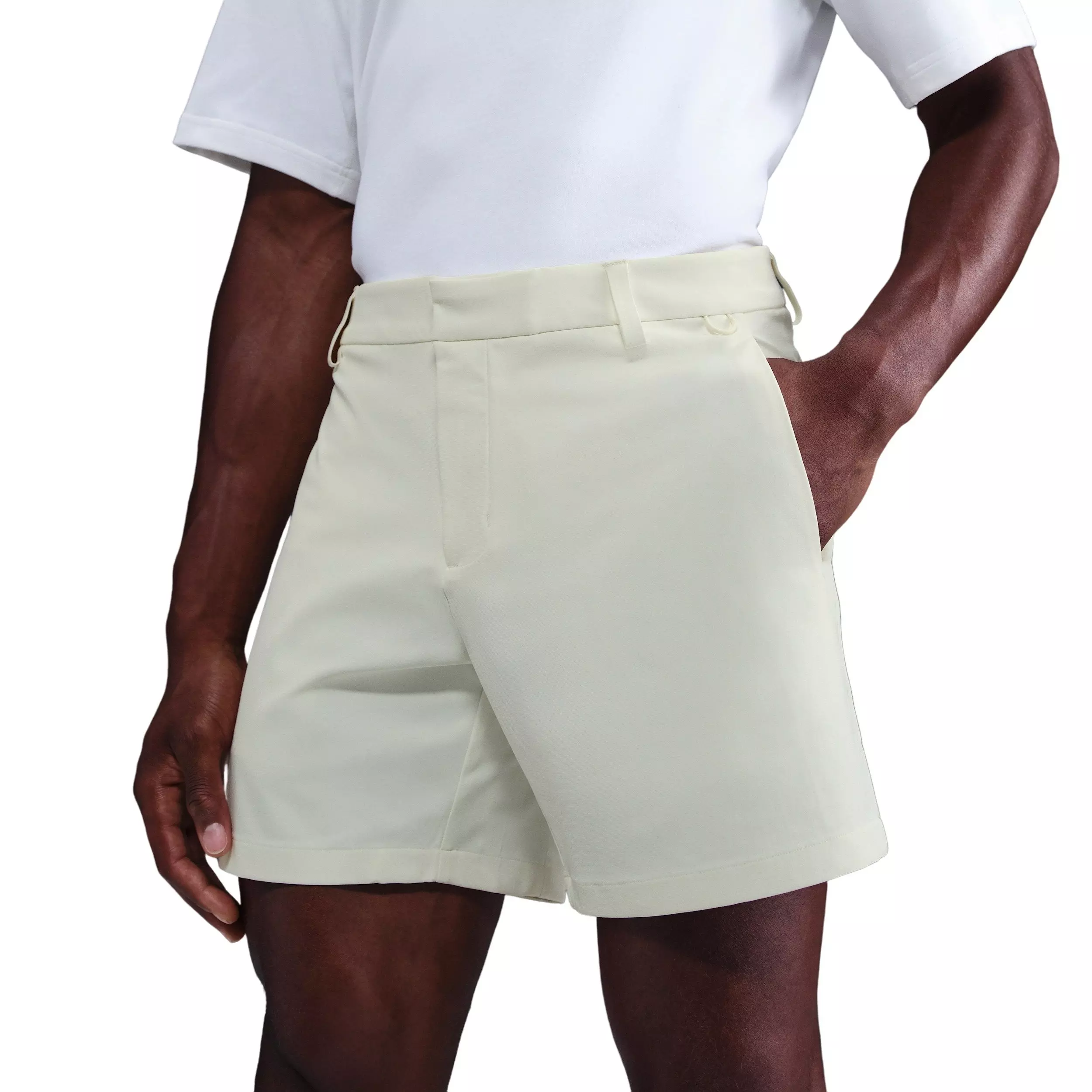 Nike Men's 24.7 PerfectStretch Dri-FIT 6" Shorts - WHITE