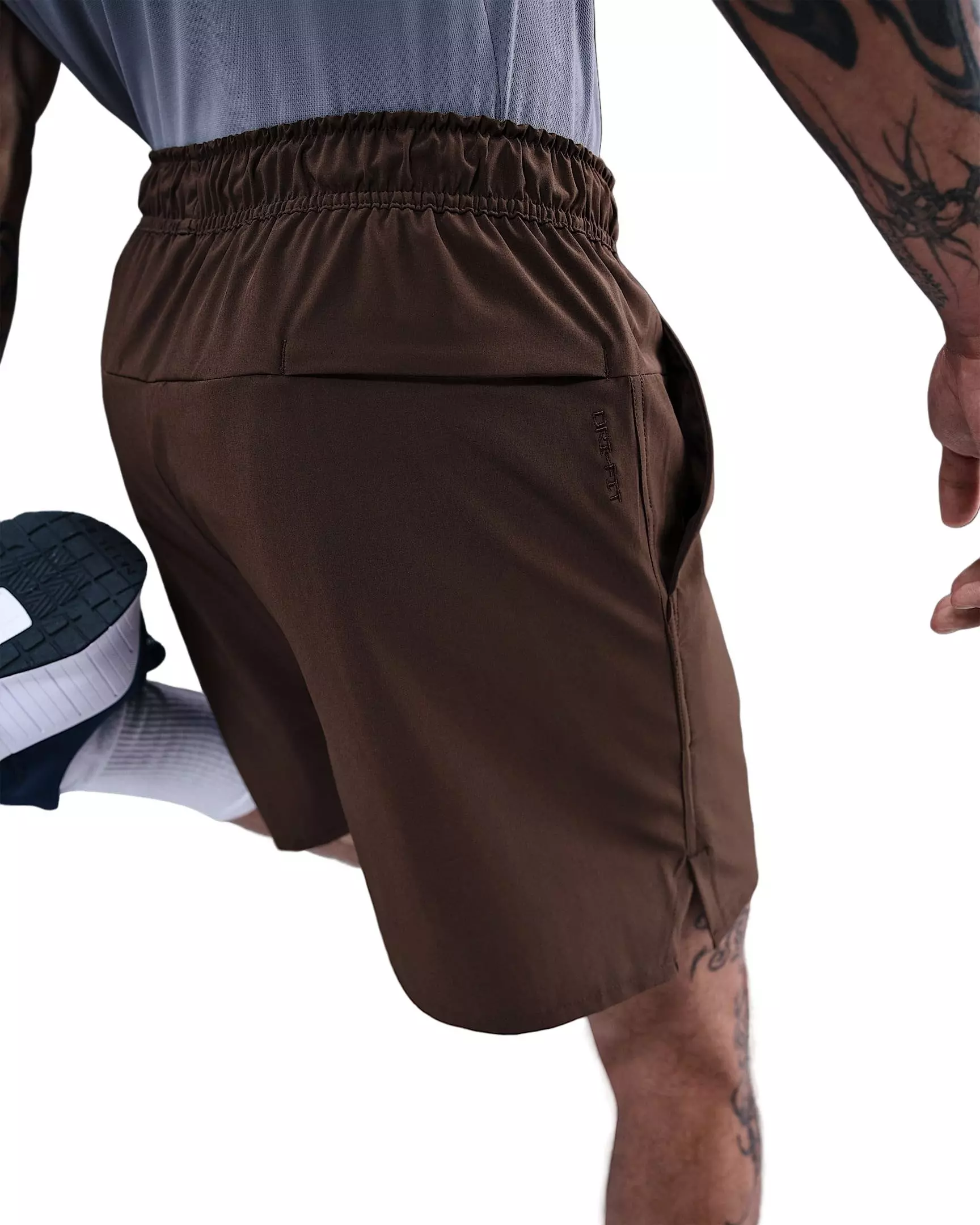 Nike Men's Unlimited Dri-FIT 7" Unlined Versatile Shorts - BROWN