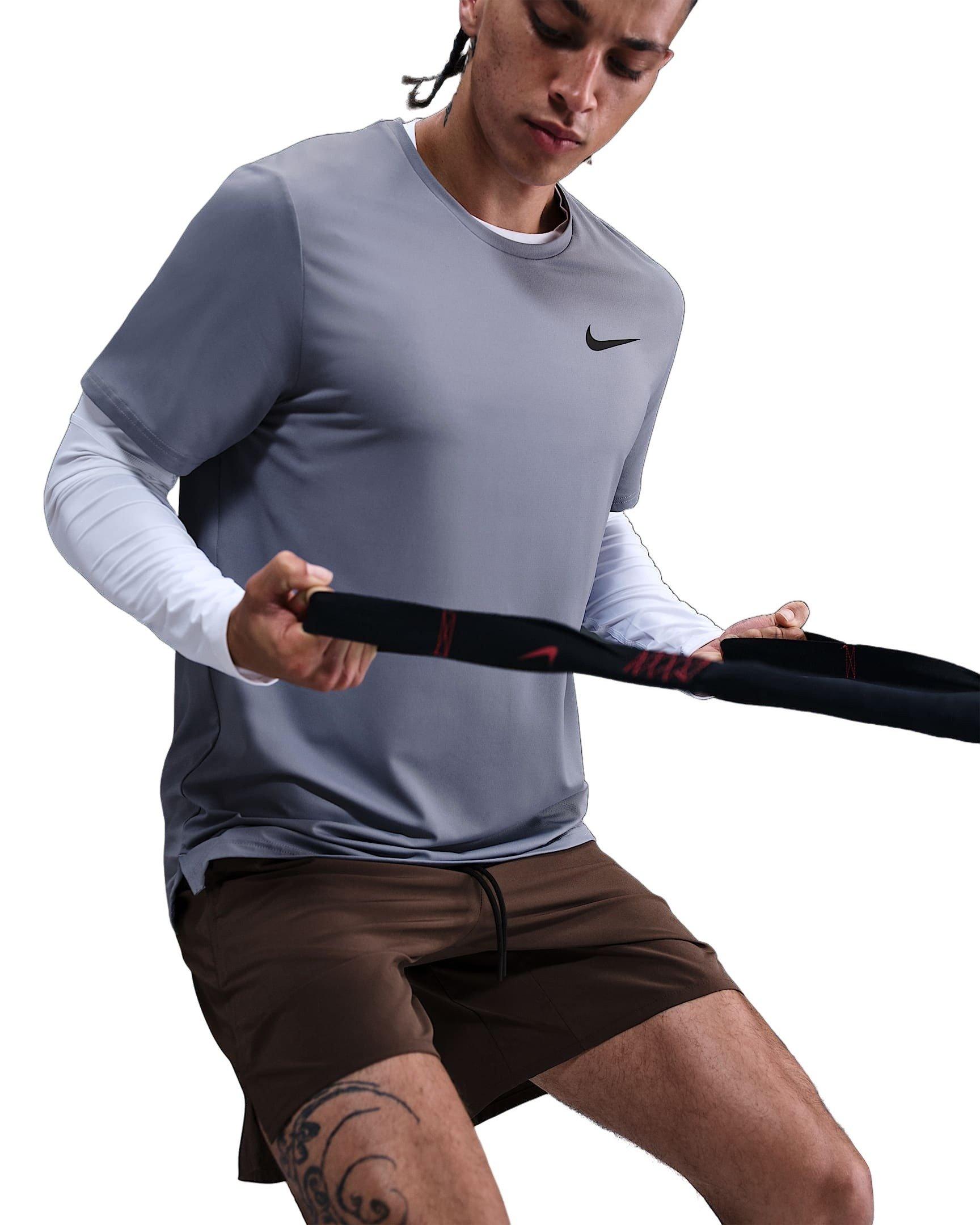 Nike Men's Unlimited Dri-FIT 7" Unlined Versatile Shorts - BROWN Thumbnail View 3