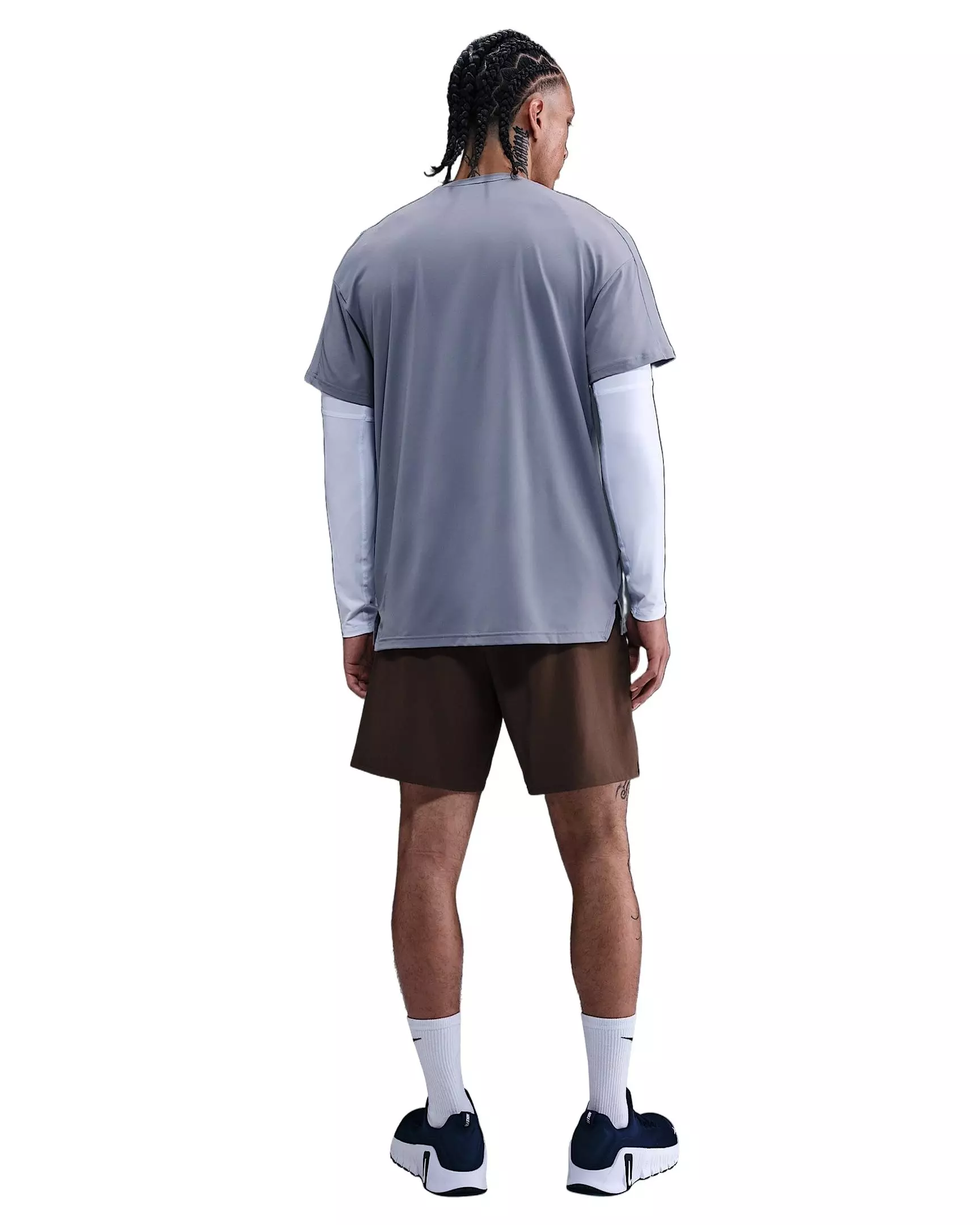 Nike Men's Unlimited Dri-FIT 7" Unlined Versatile Shorts - BROWN