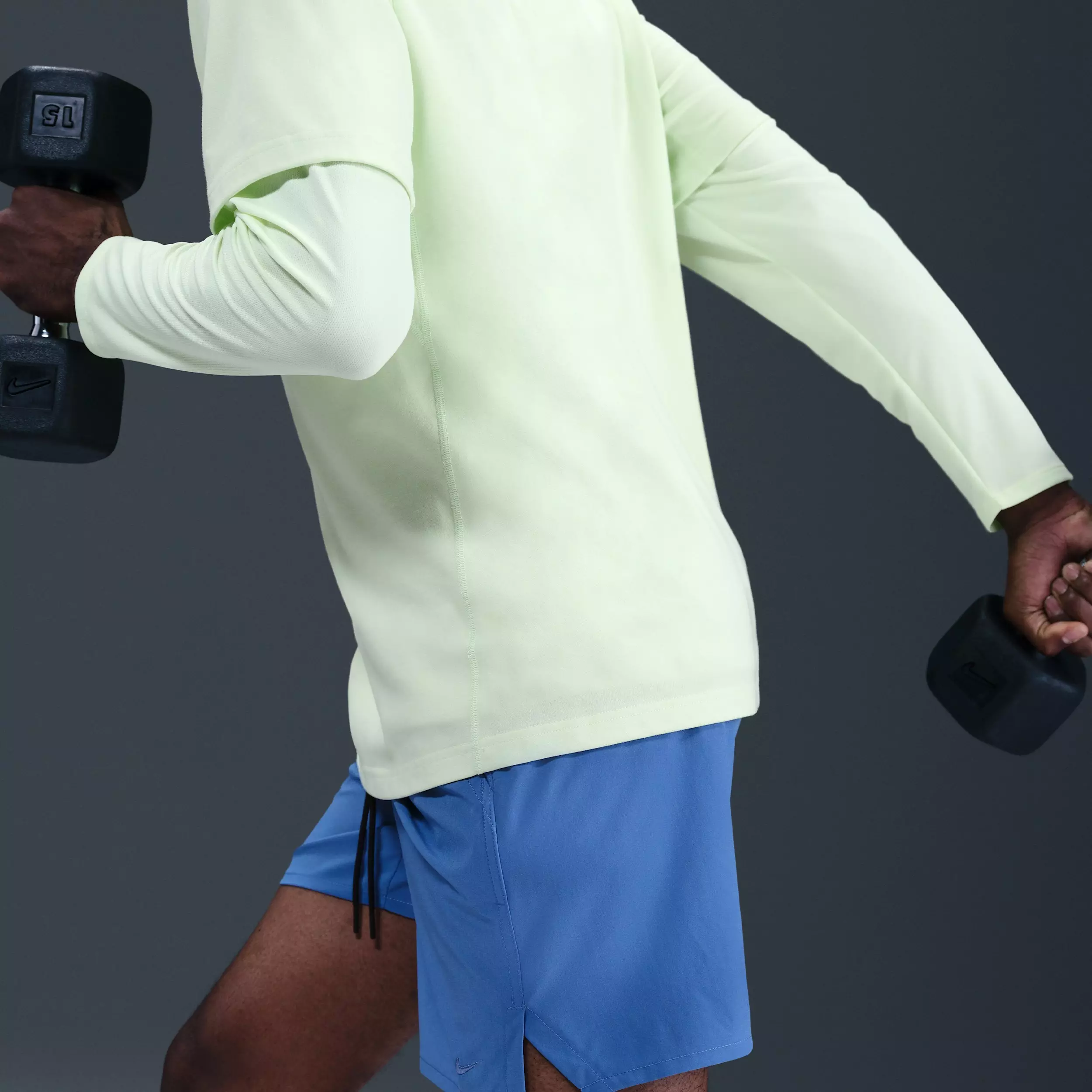 Nike Men's Unlimited Dri-FIT 7" Unlined Versatile Shorts - BLUE