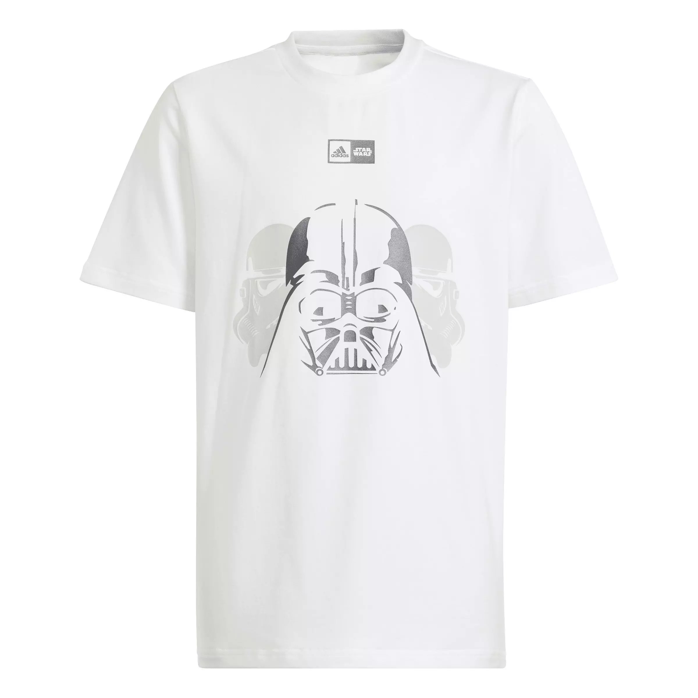 adidas Big Boys' x Star Wars Graphic T-Shirt -White - WHITE
