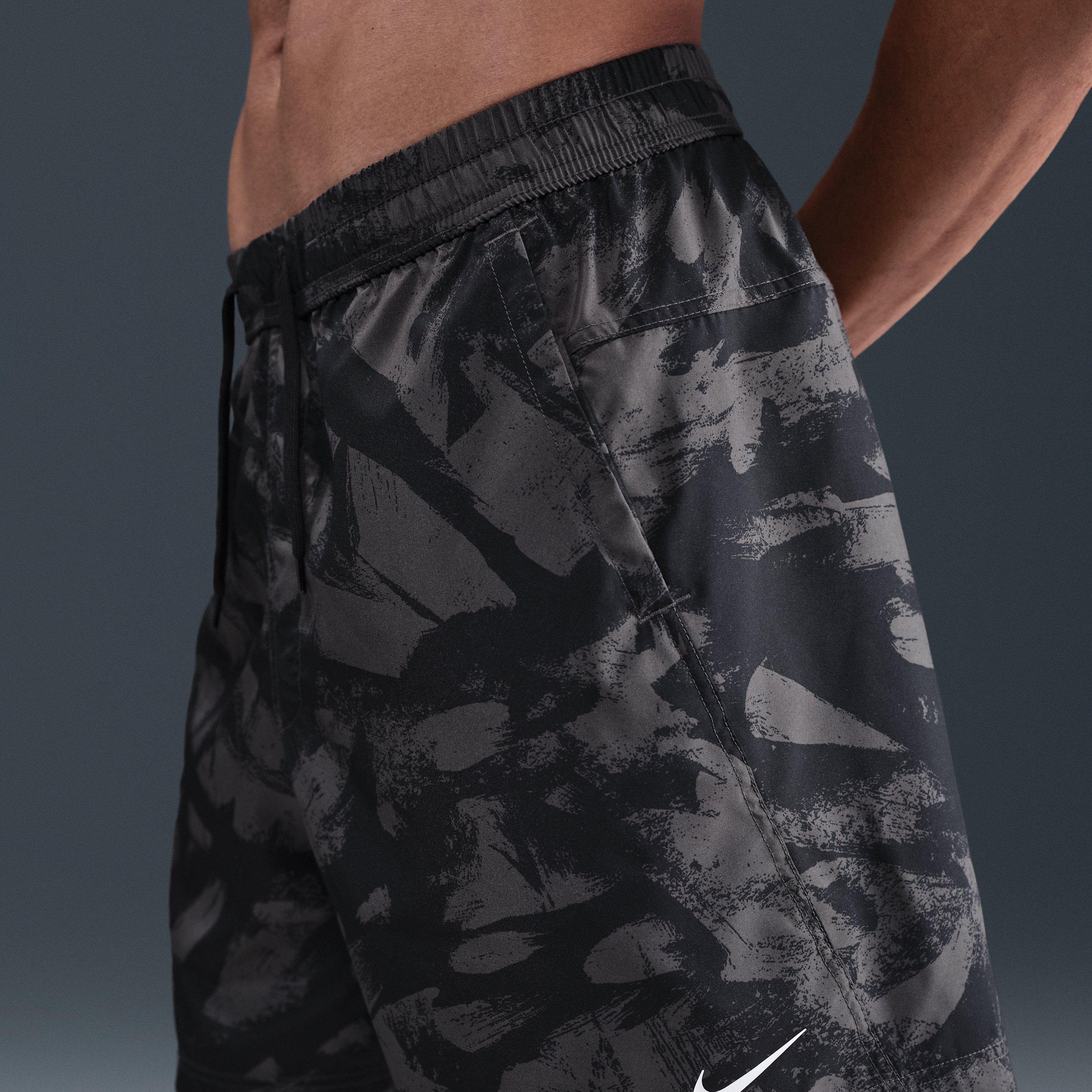 Nike Men's Form Dri-FIT 7" Unlined Versatile Shorts - GREY Thumbnail View 3