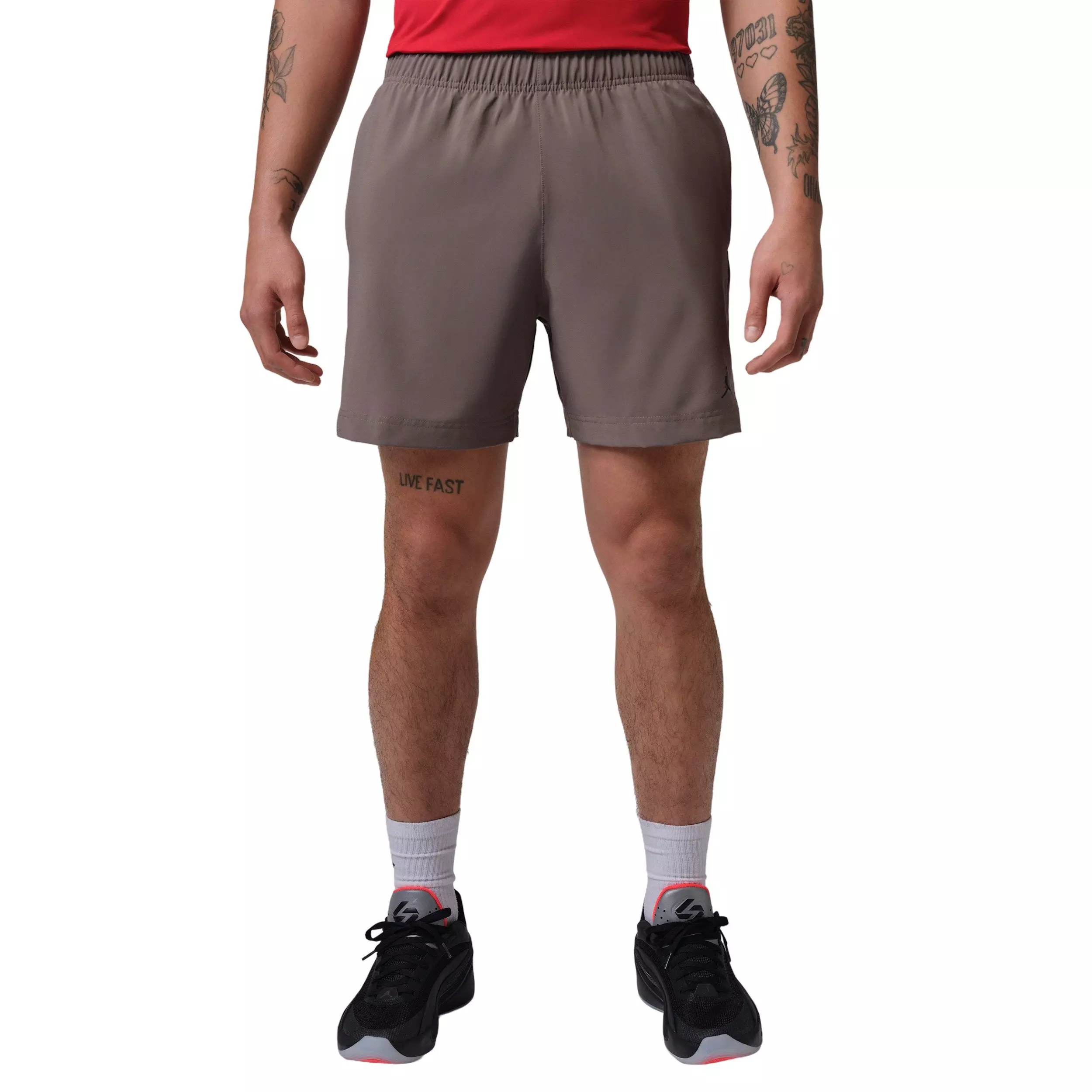 Jordan Men's Sport Essentials Dri-FIT Woven Shorts - Grey - GREY