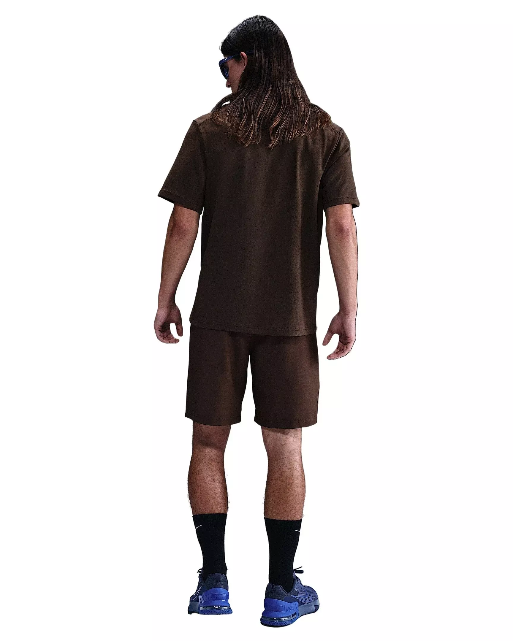 Nike Men's Primary Dri-FIT Short-Sleeve Versatile Top - BROWN