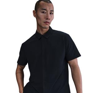 Nike Men's 24.7 PerfectStretch Dri-FIT Short-Sleeve Snap-Down Top