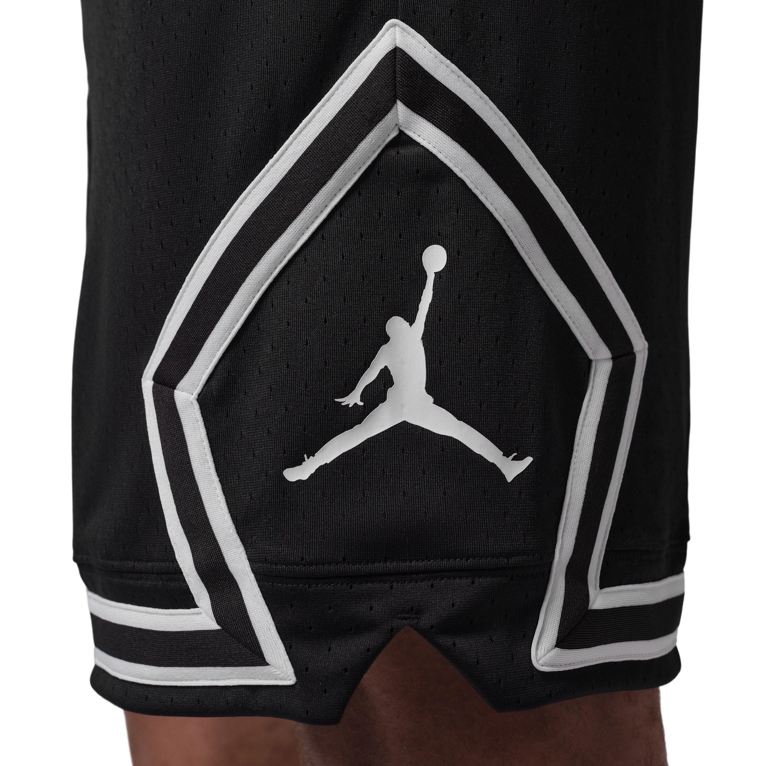 Jordan Men's Sport Dri-FIT 9" Diamond Shorts - BLACK Thumbnail View 5