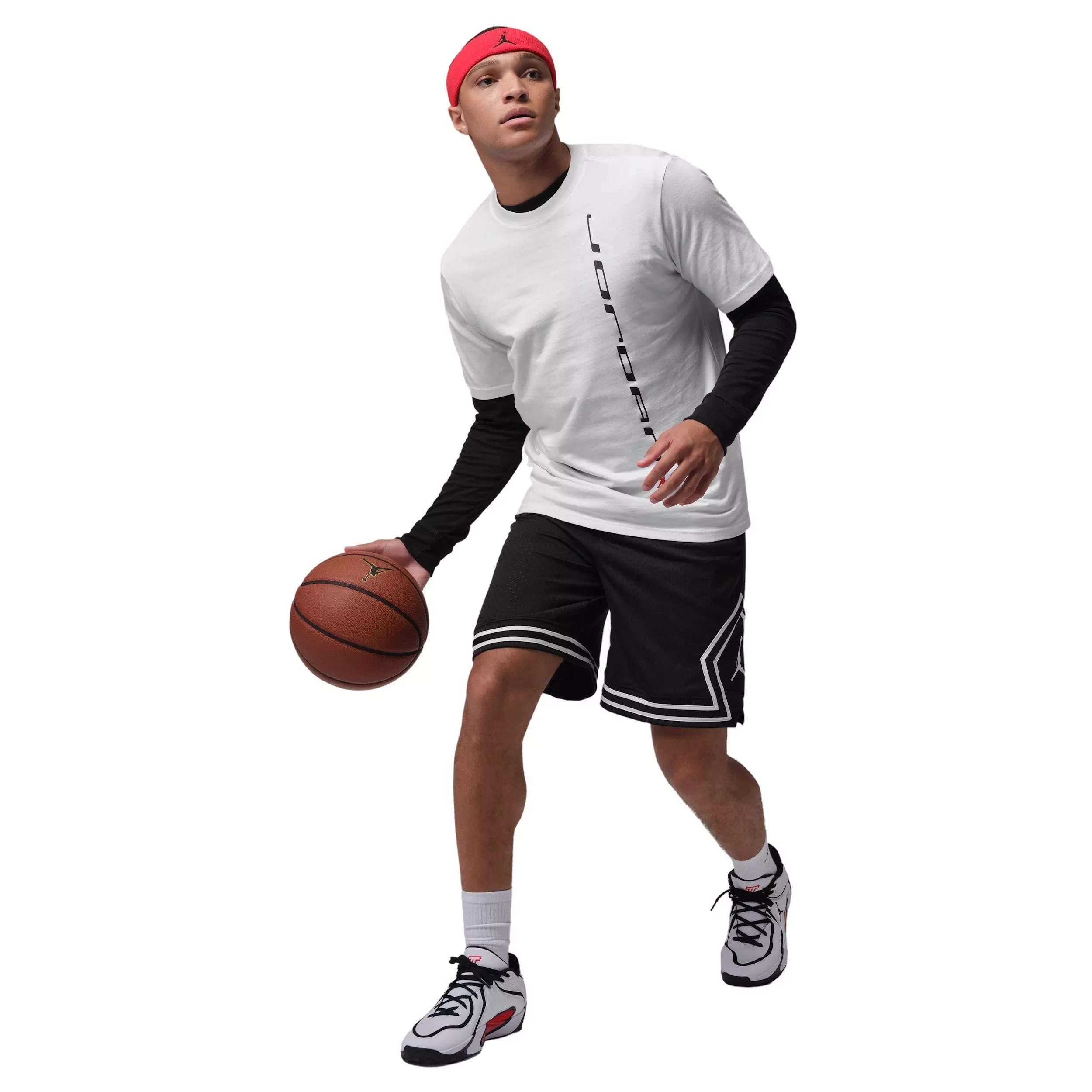 Jordan Men's Sport Dri-FIT 9" Diamond Shorts - BLACK