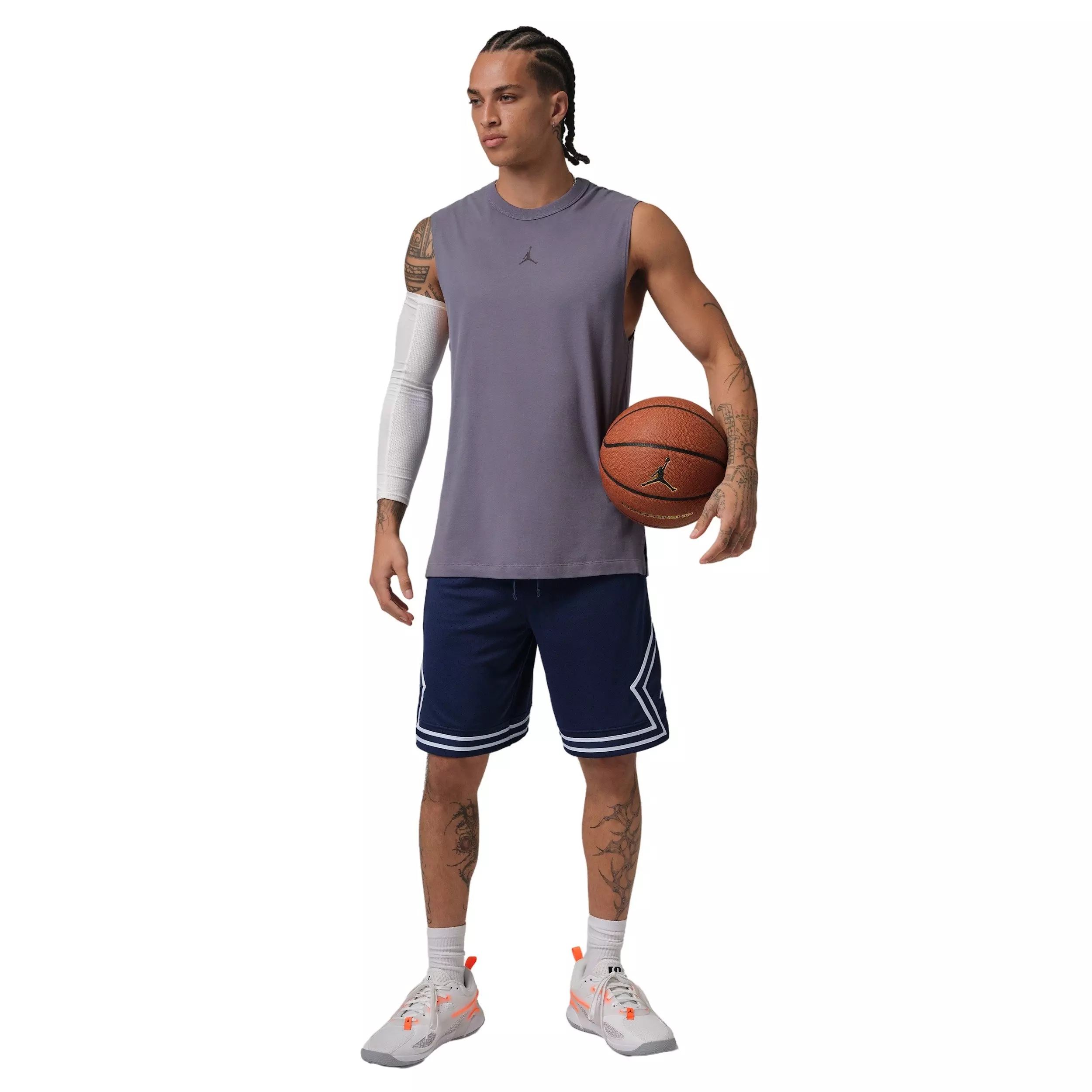 Jordan Men's Sport Dri-FIT 9" Diamond Shorts - MIDNIGHT NAVY