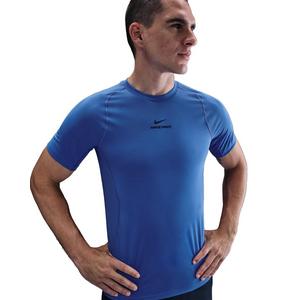 Nike Men's Pro Training Dri-FIT Short-Sleeve Top -Blue