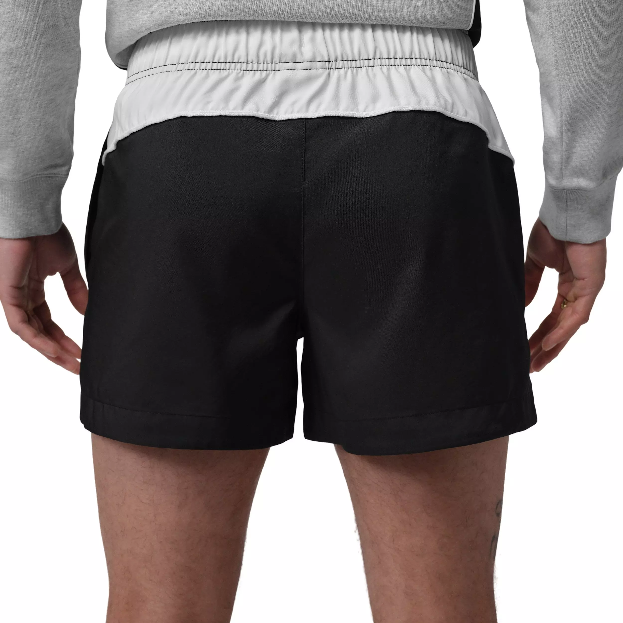 Jordan Men's Brooklyn Fleece Shortie Shorts - BLACK