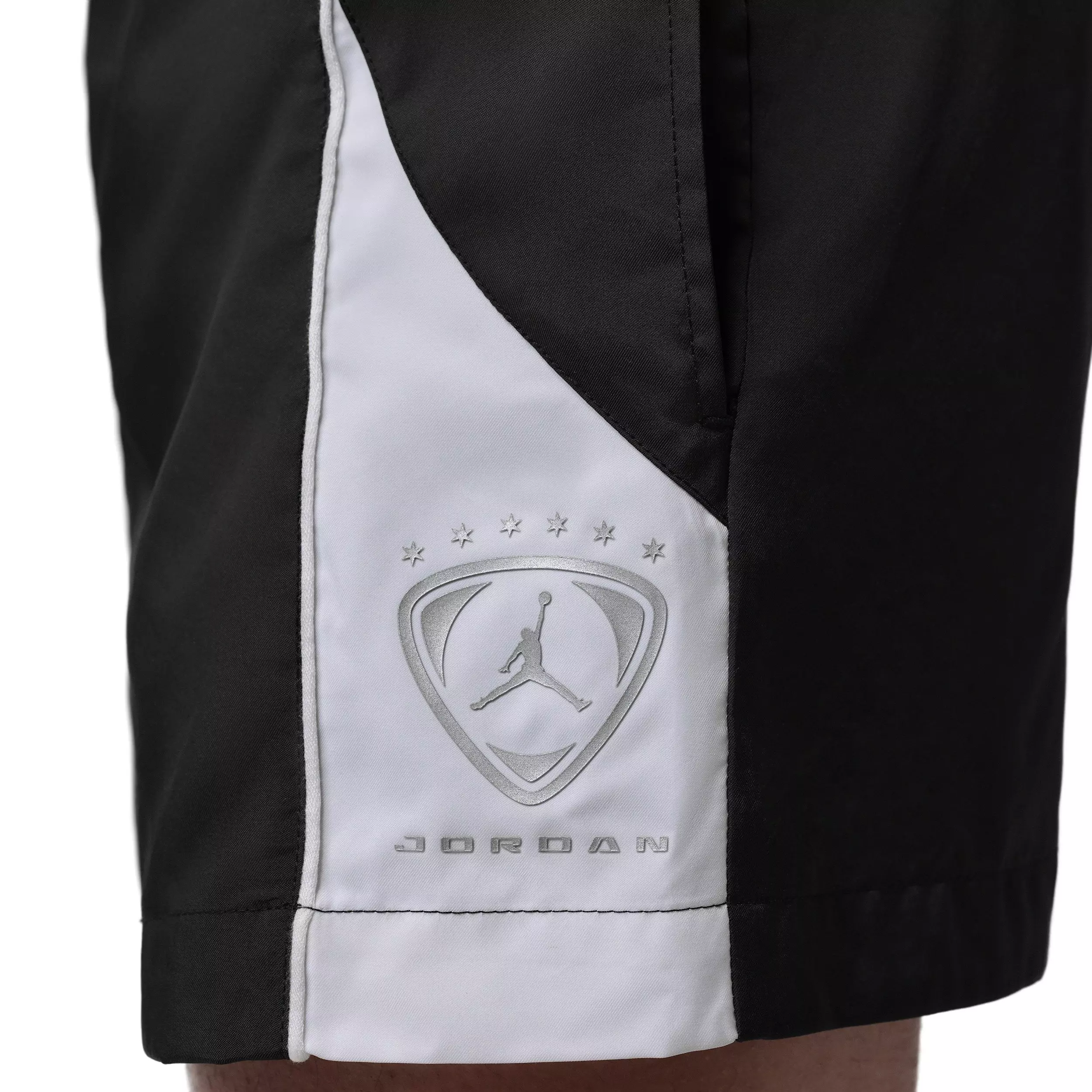 Jordan Men's Brooklyn Fleece Shortie Shorts - BLACK