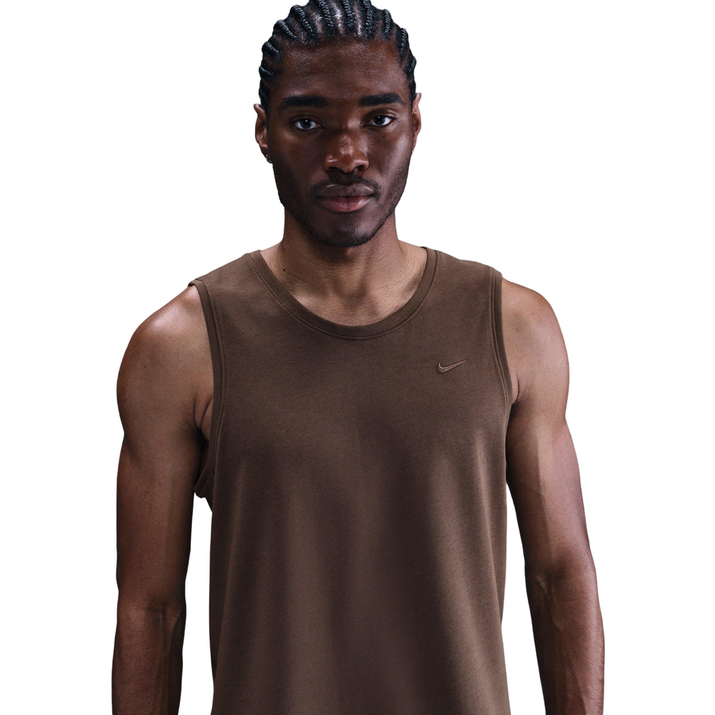 Nike Men's Primary Dri-FIT Versatile Tank - BROWN Thumbnail View 1