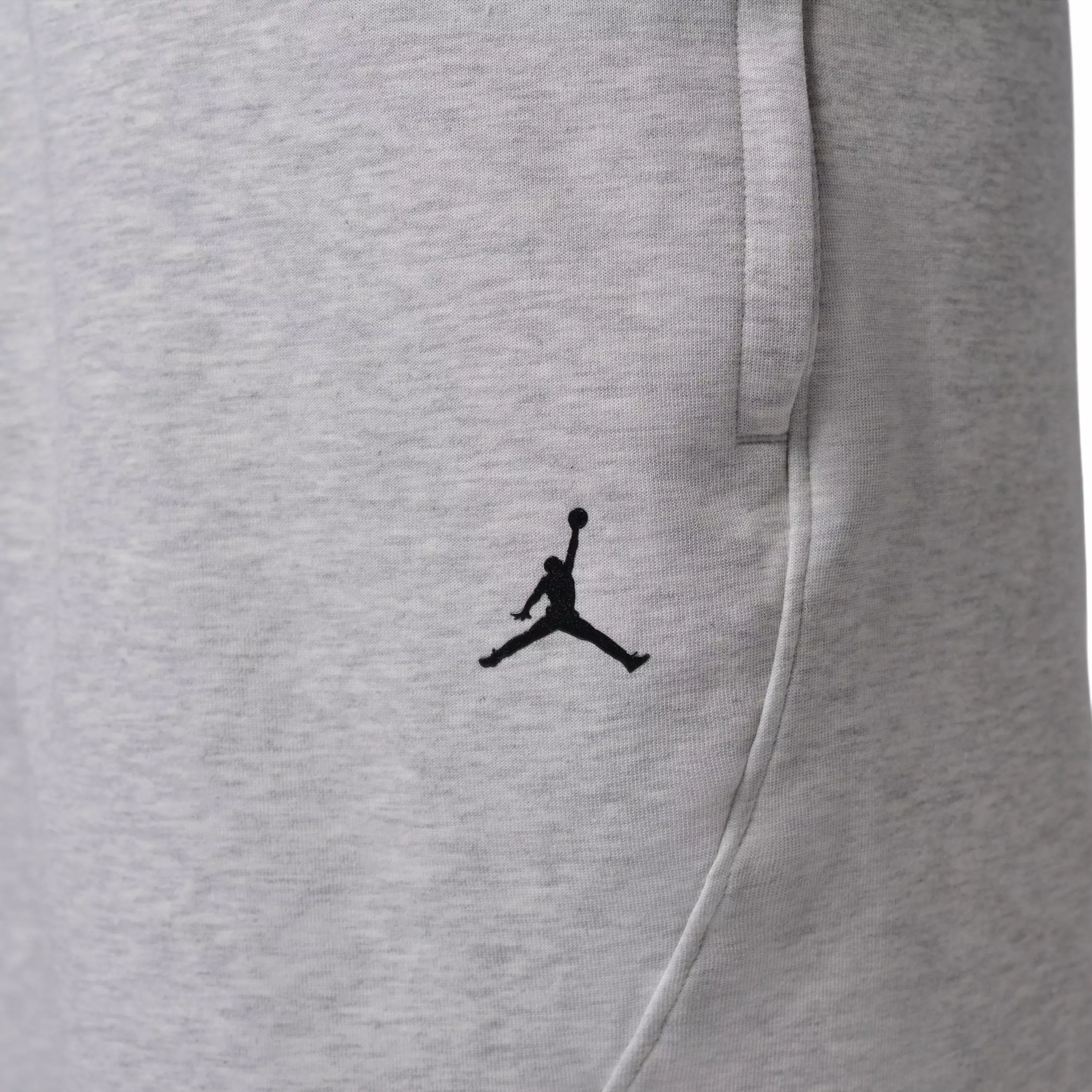 Jordan Men's Sports Dri-FIT Basketball Hoop Fleece Shorts - GREY