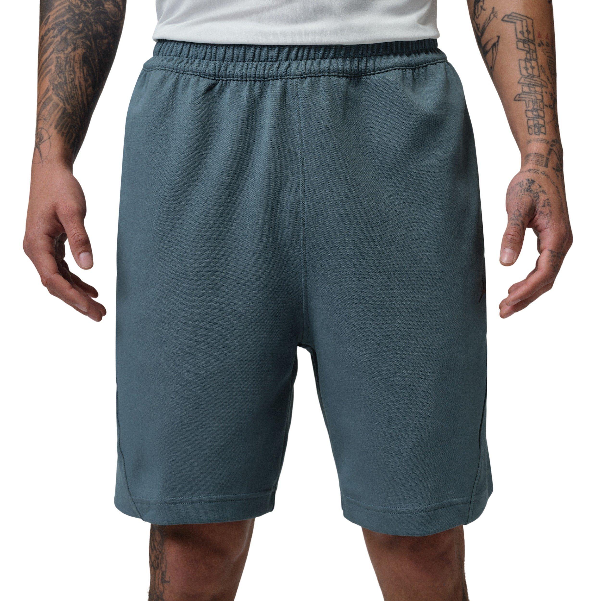 Jordan Men's Sports Dri-FIT Basketball Hoop Fleece Shorts - ASH GREEN Thumbnail View 1