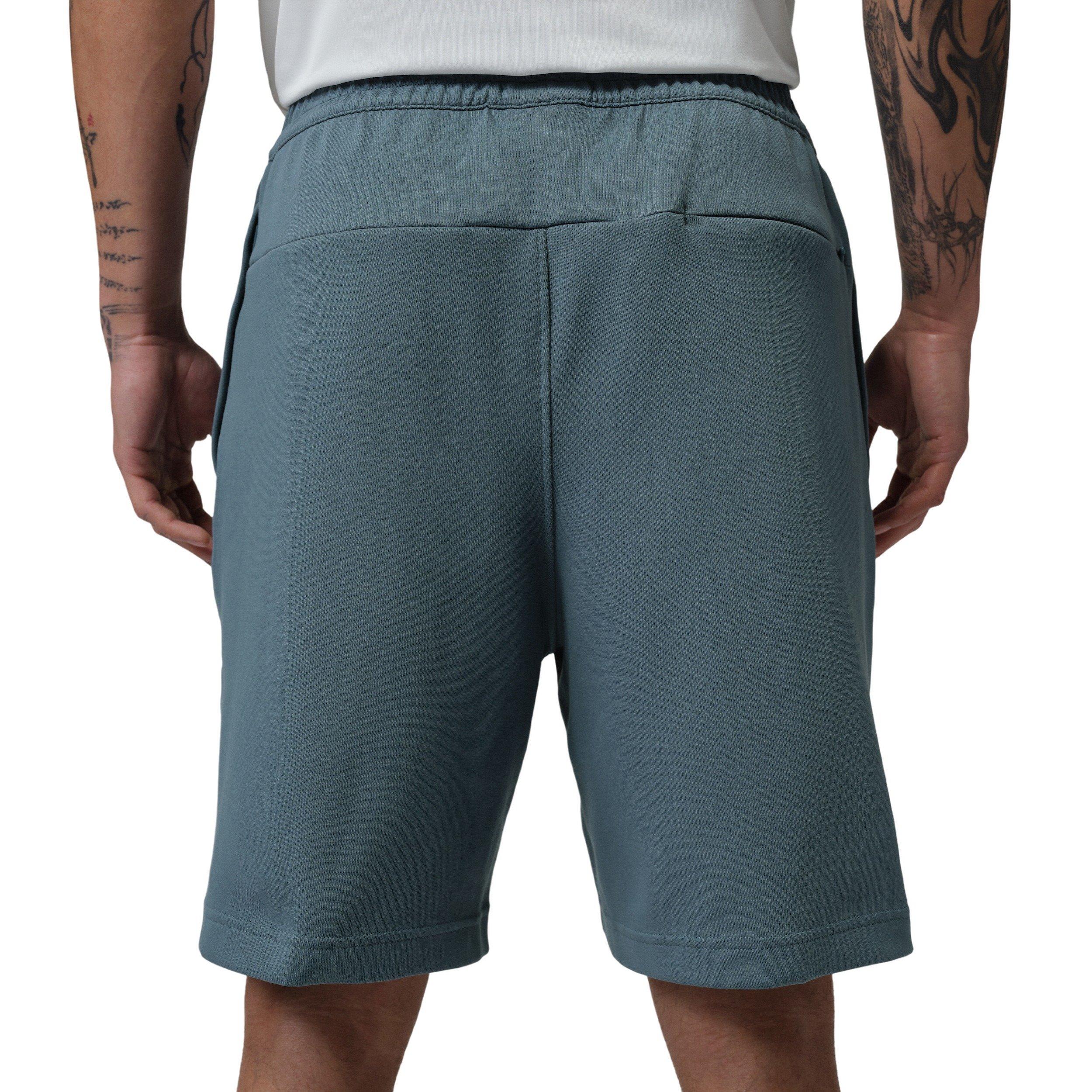 Jordan Men's Sports Dri-FIT Basketball Hoop Fleece Shorts - ASH GREEN Thumbnail View 2