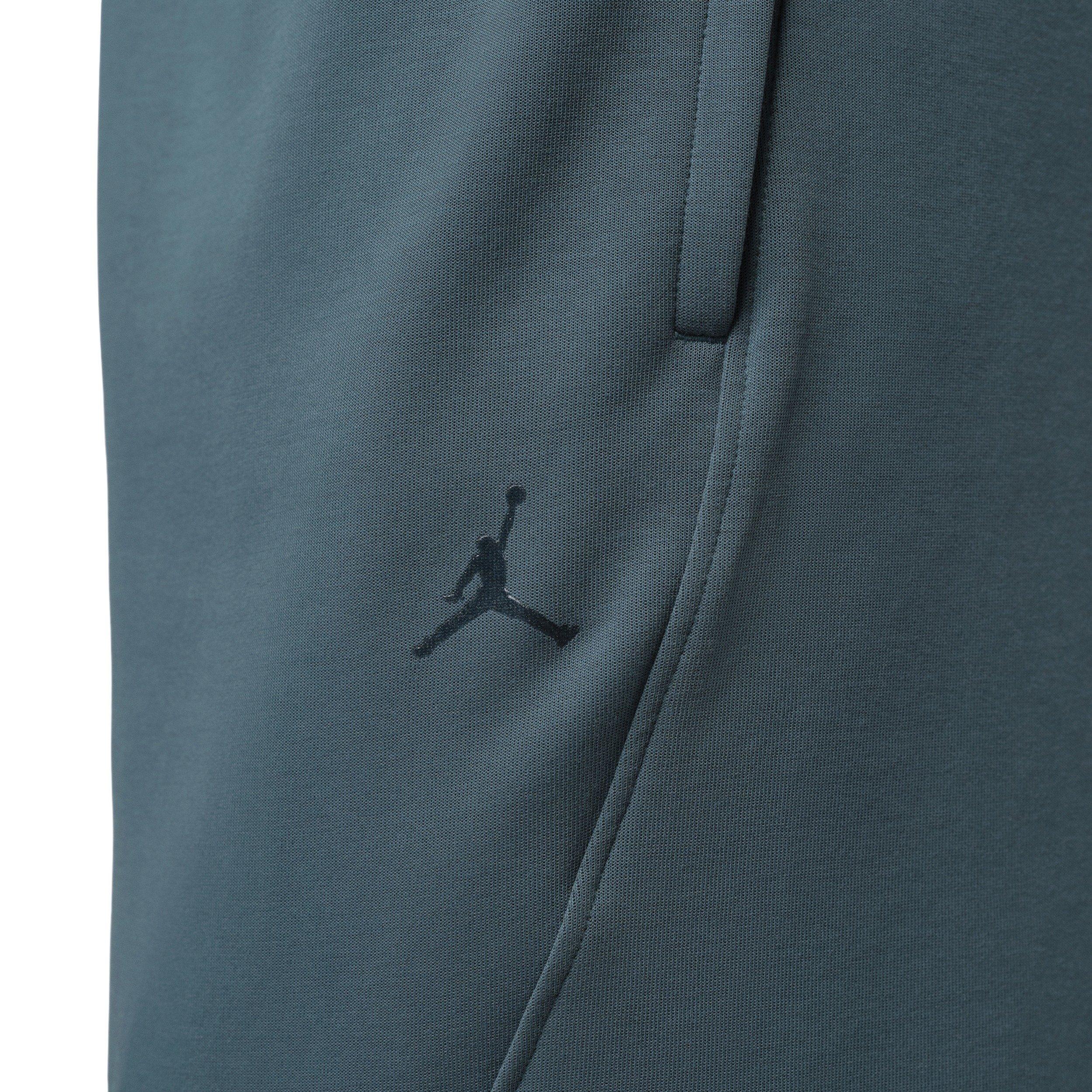 Jordan Men's Sports Dri-FIT Basketball Hoop Fleece Shorts - ASH GREEN Thumbnail View 6