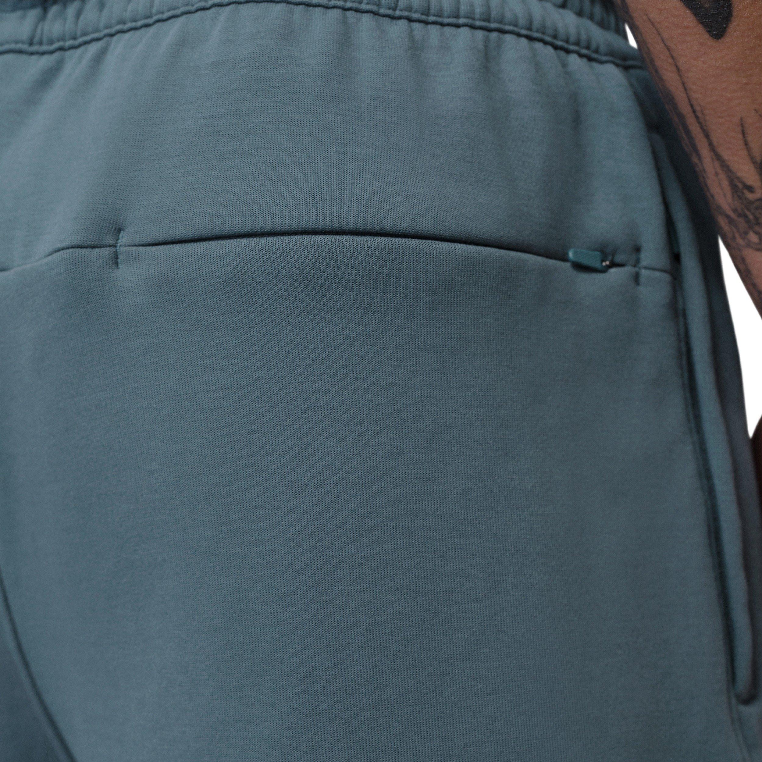 Jordan Men's Sports Dri-FIT Basketball Hoop Fleece Shorts - ASH GREEN Thumbnail View 7