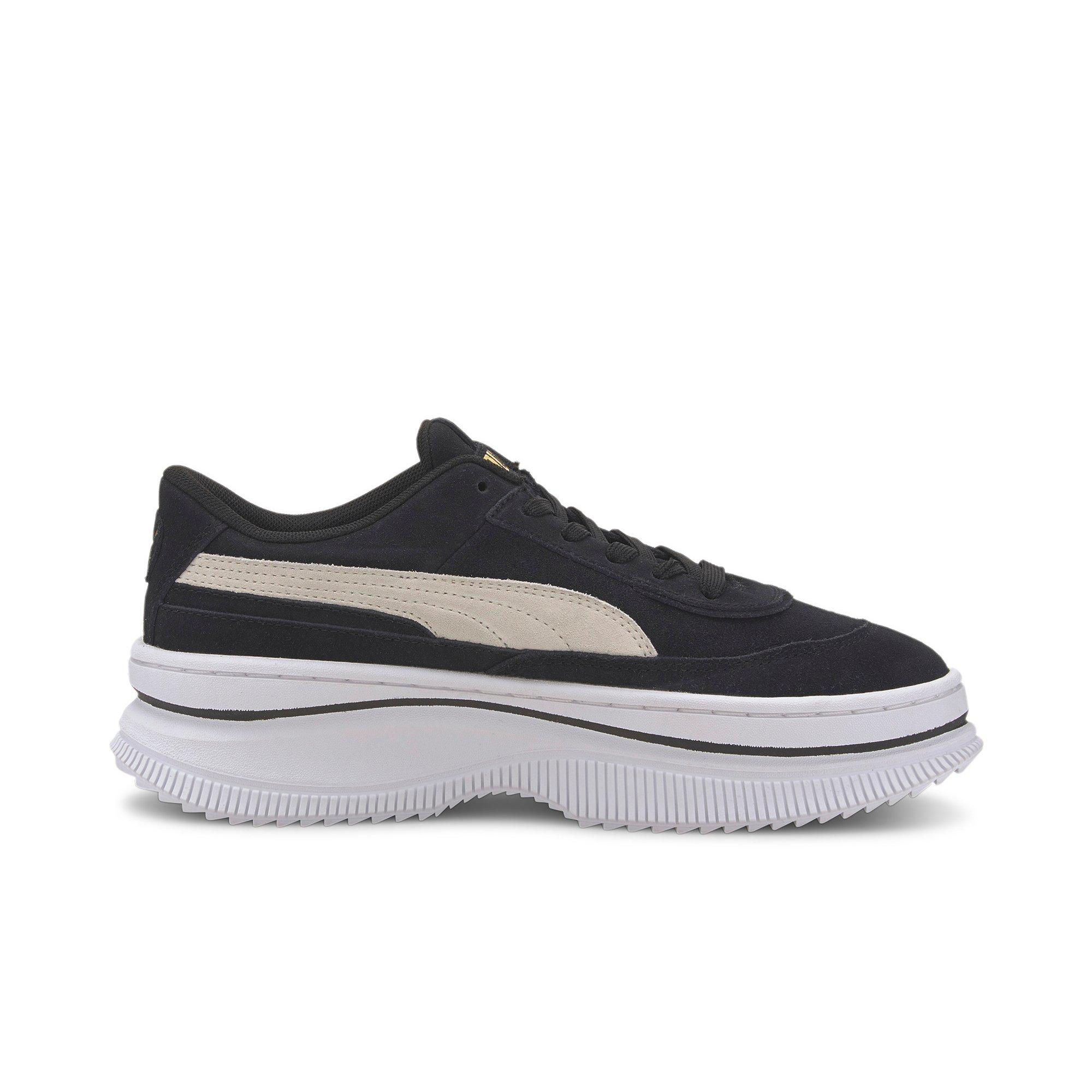 Puma DEVA Suede "Black" Women's Shoe - BLACK Thumbnail View 1
