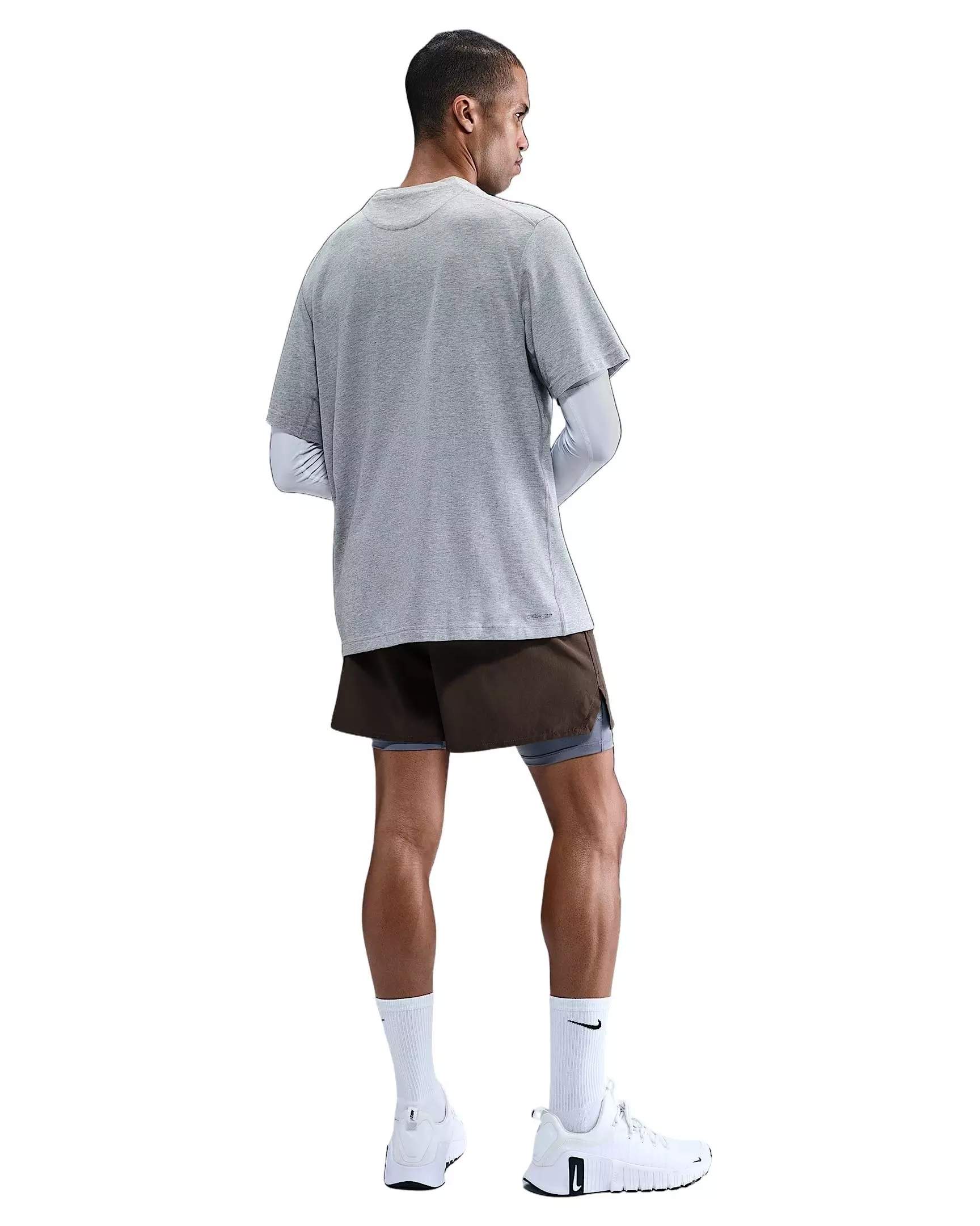 Nike Men's Unlimited Dri-FIT 5" Unlined Versatile Shorts - BROWN