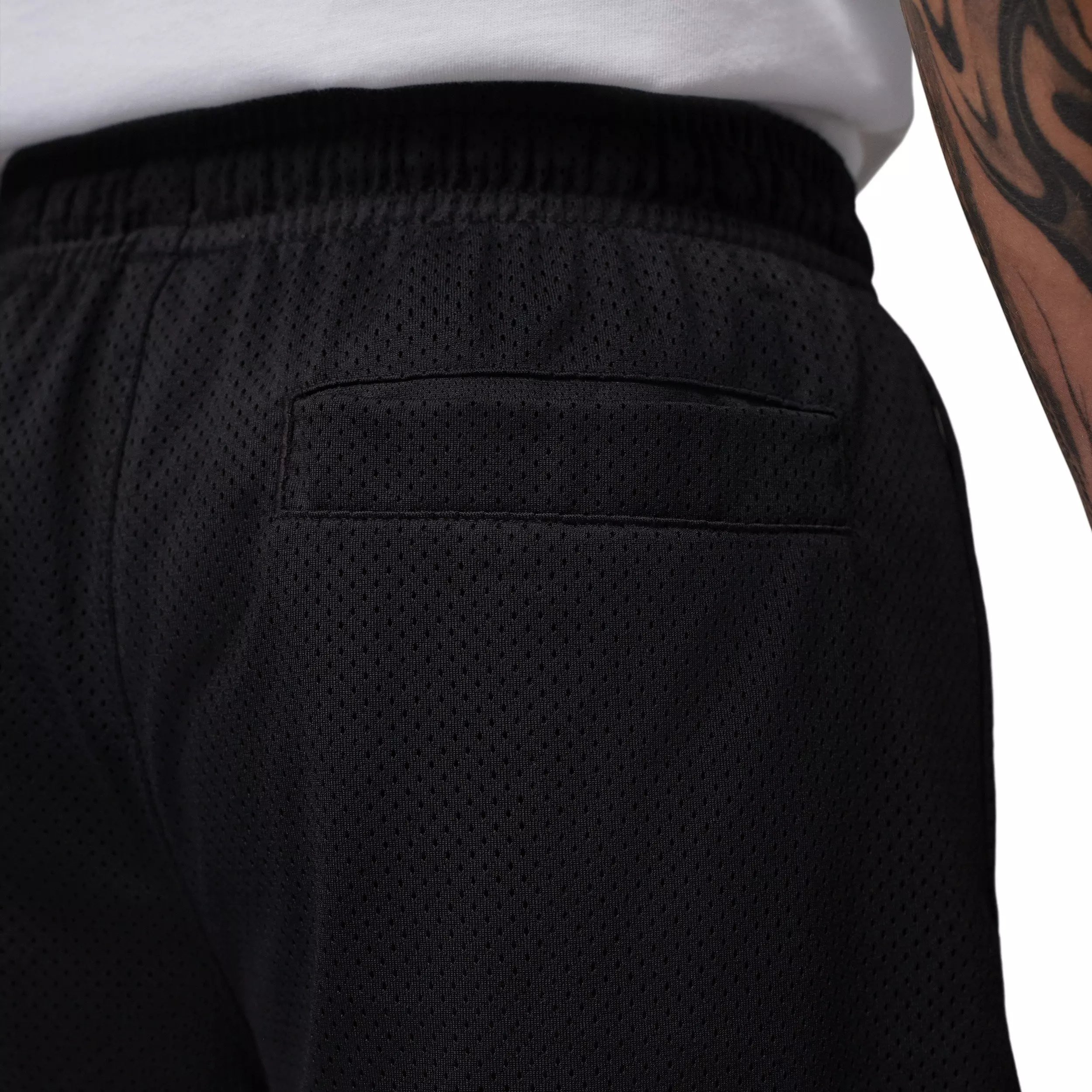 Jordan Men's Brooklyn Champ Mesh Shorts - BLACK