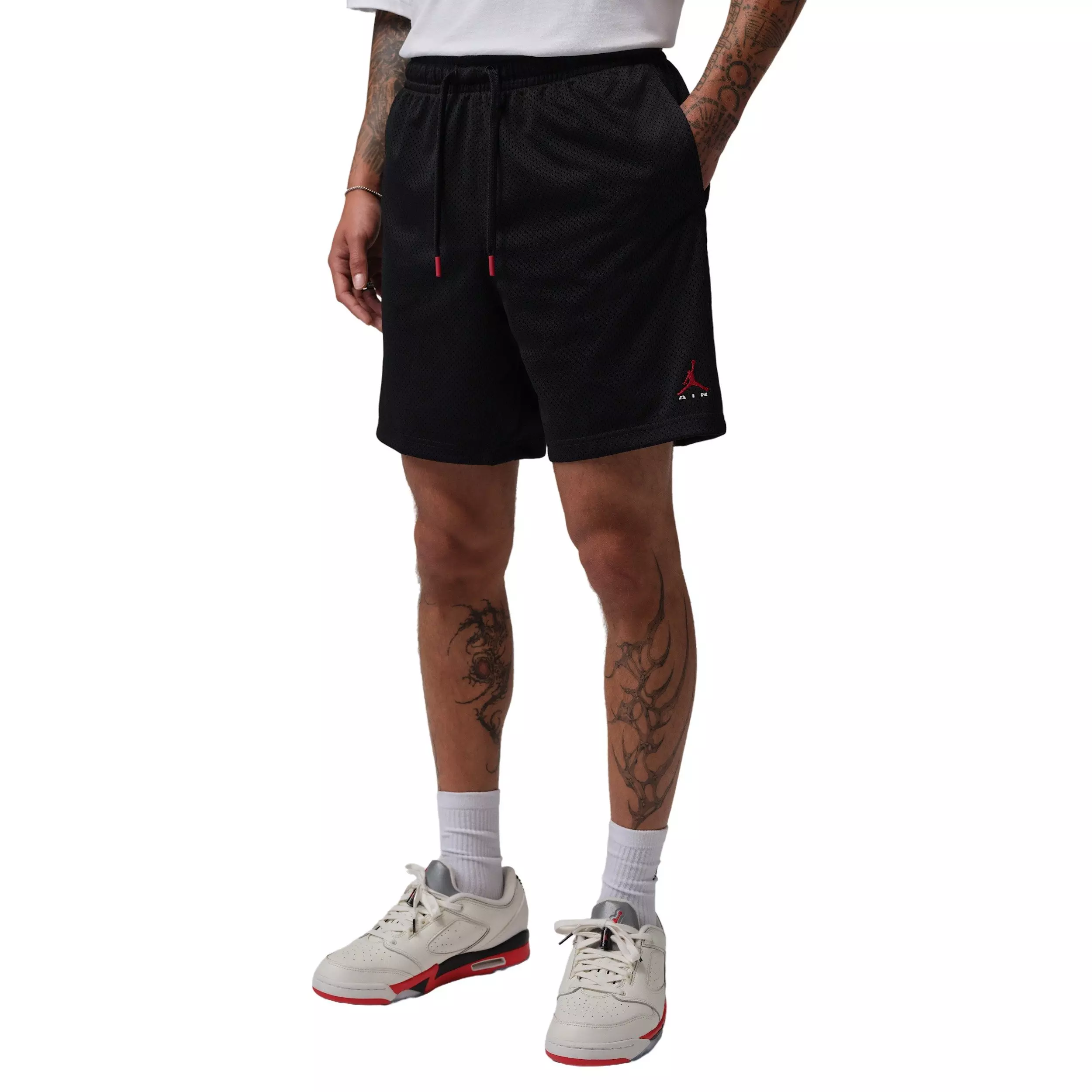 Jordan Men's Brooklyn Champ Mesh Shorts - BLACK