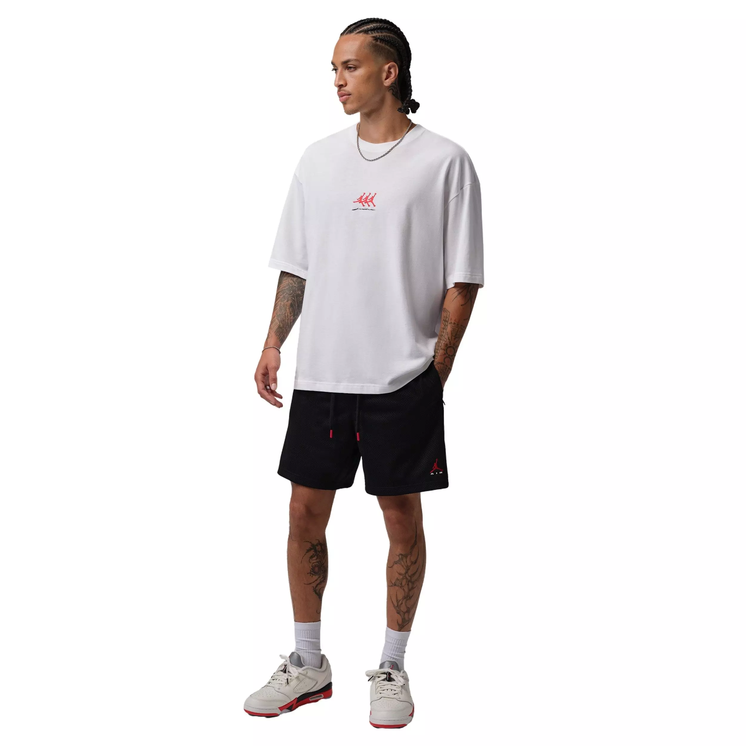 Jordan Men's Brooklyn Champ Mesh Shorts - BLACK
