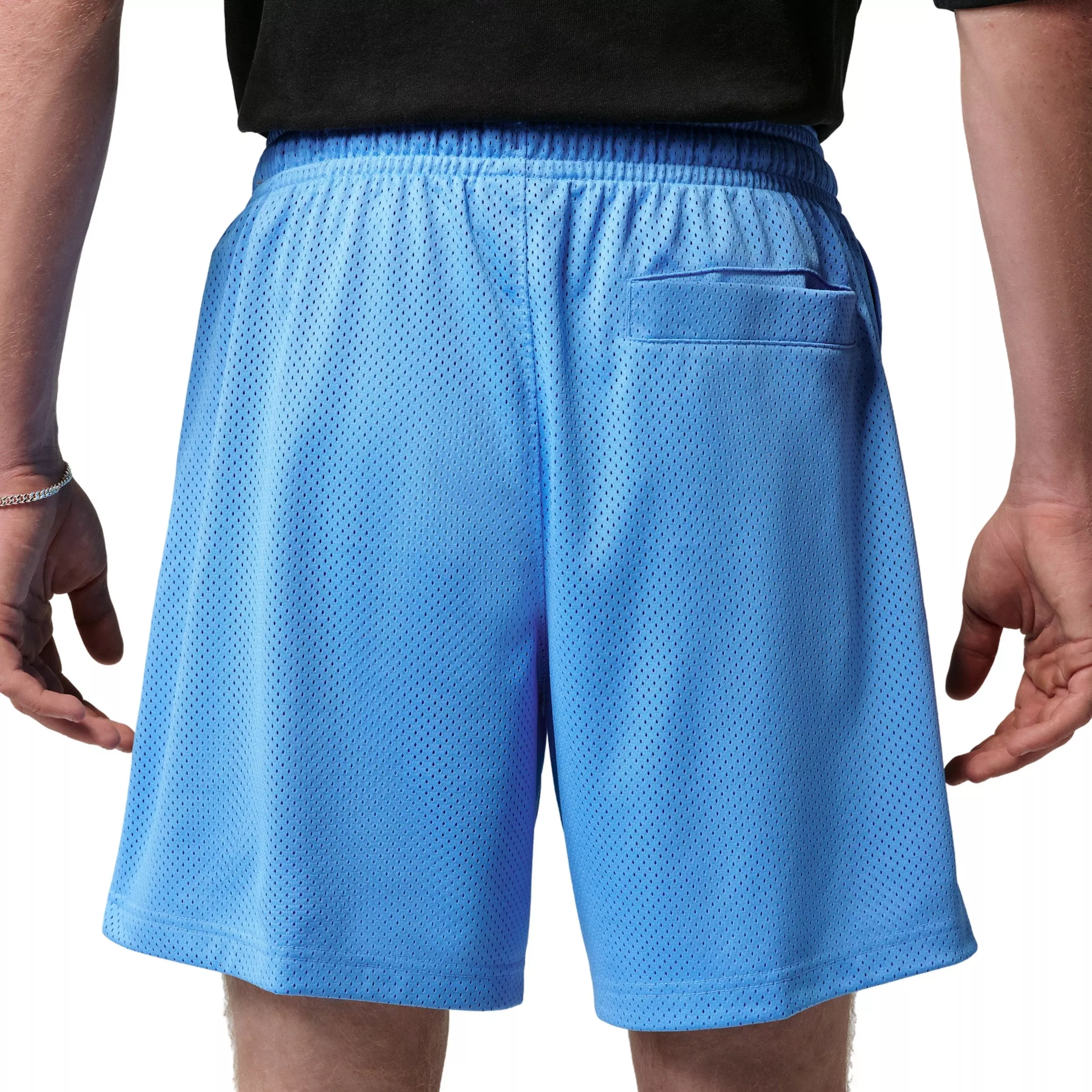 Jordan Men's Brooklyn Champ Mesh Shorts - BLUE